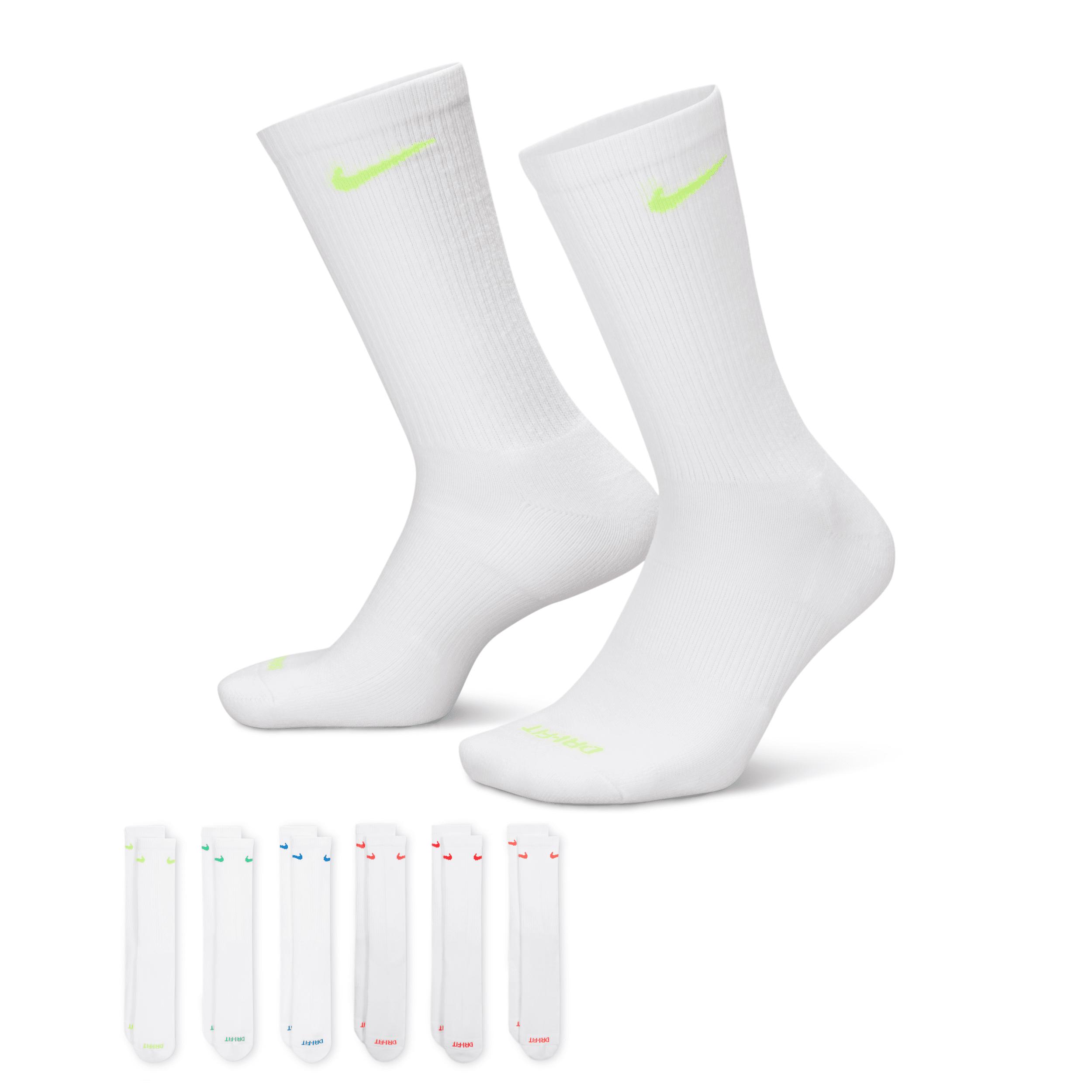 Nike Men's Everyday Plus Cushioned Training Crew Socks (6 Pairs) by NIKE