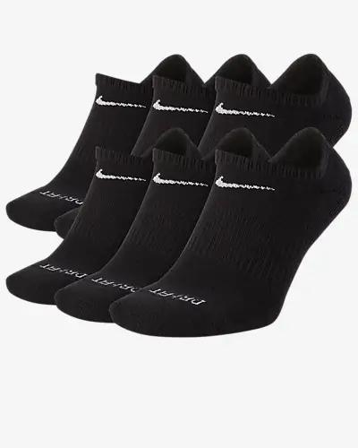 Nike Men's Everyday Plus Cushioned Training No-Show Socks (6 Pairs) by NIKE