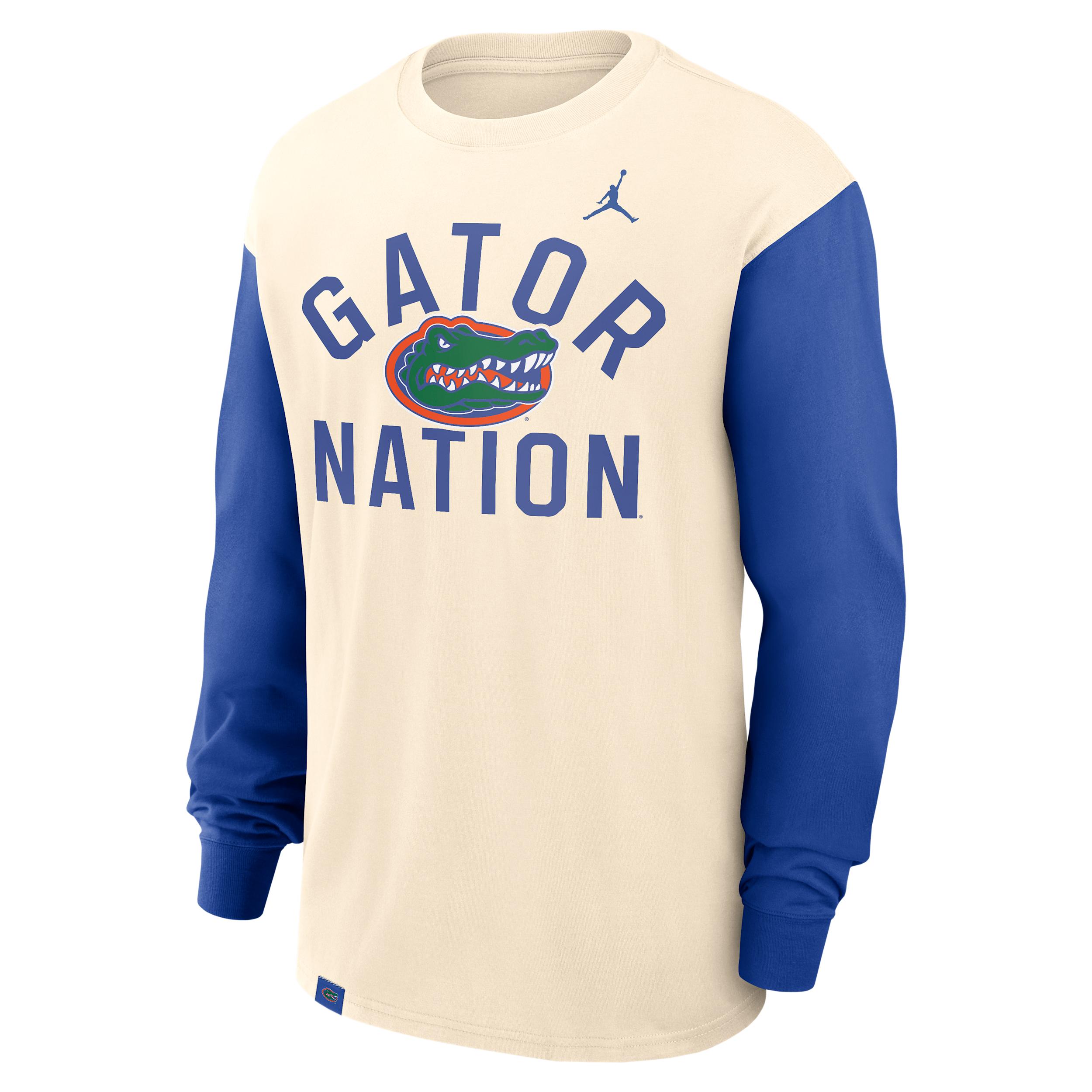 Nike Men's Florida Primetime Mantra Max90 Jordan Brand College Long-Sleeve T-Shirt by NIKE