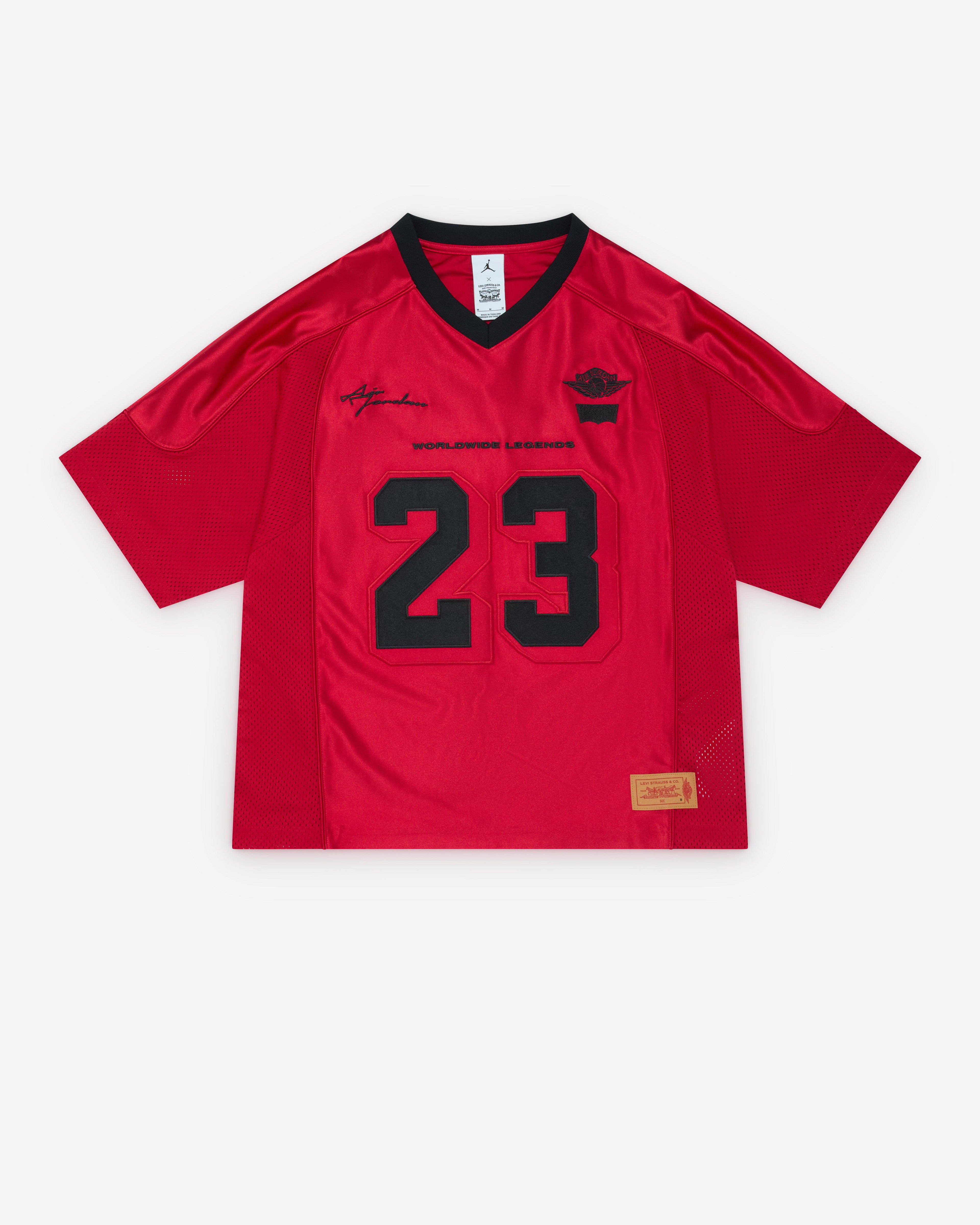 Nike - Men's Jordan Levi's Sports Jersey - (Gym Red) by NIKE