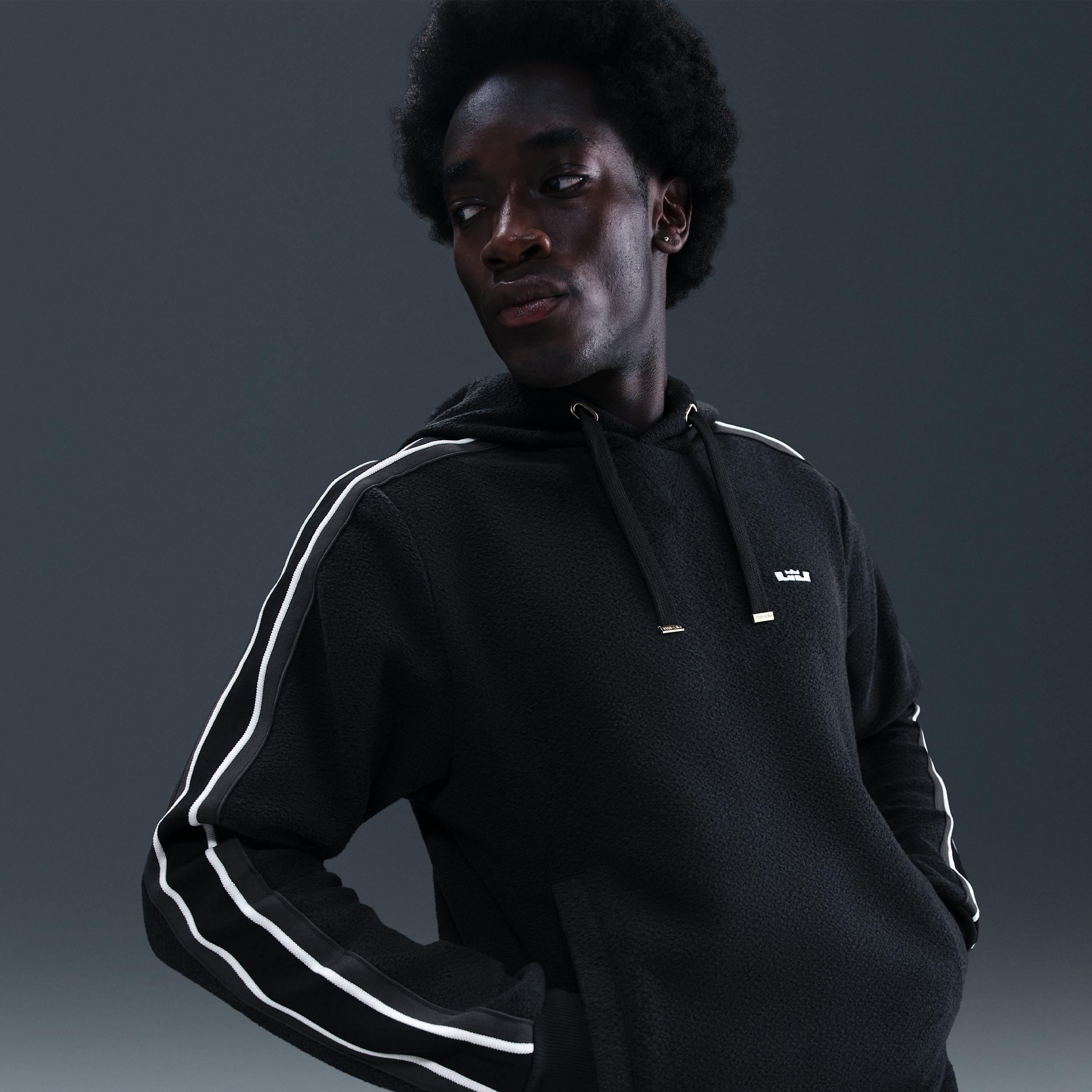 Nike Men's LeBron Standard Issue Therma-FIT Pullover Basketball Hoodie by NIKE