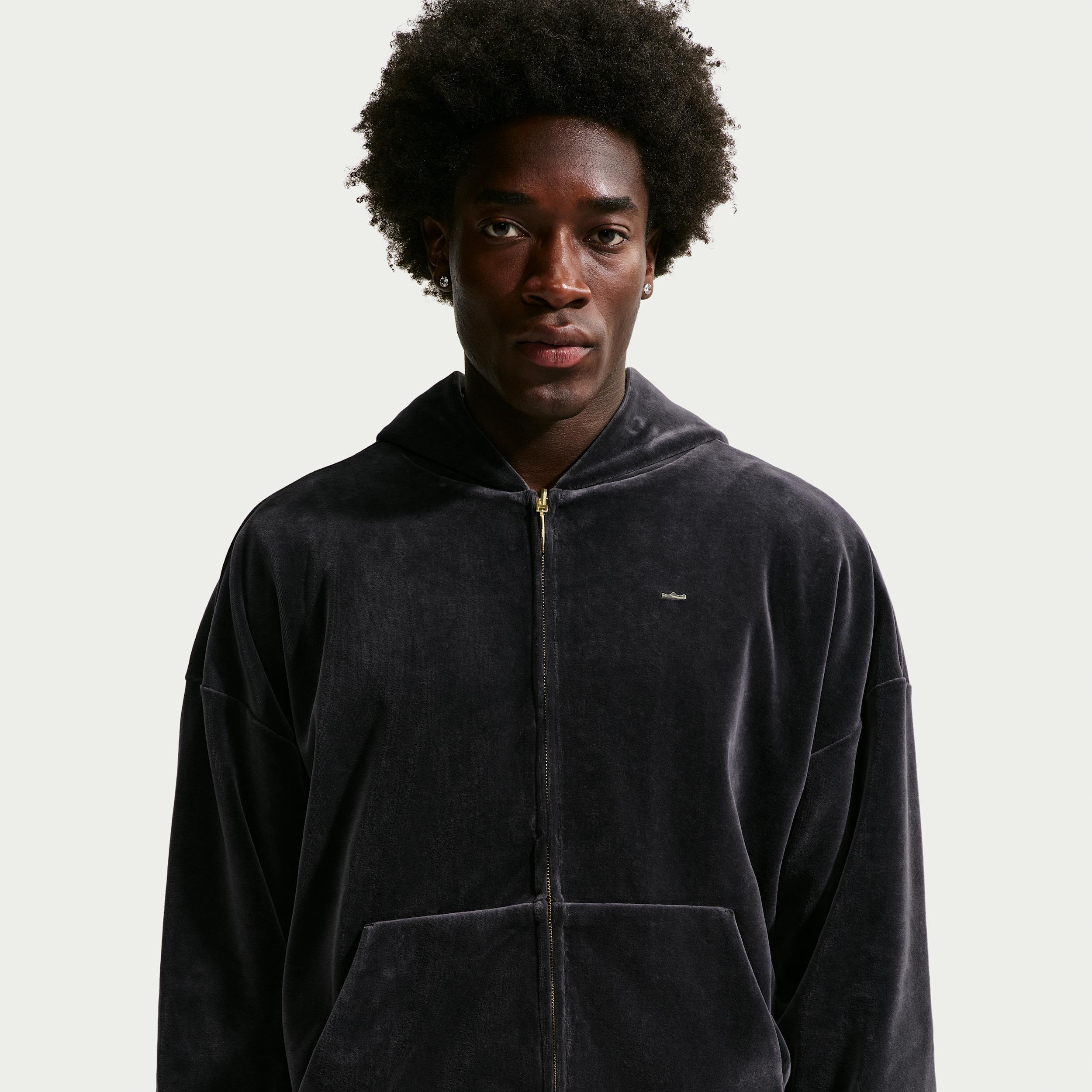 Nike Men's LeBron Velour Full-Zip Basketball Hoodie by NIKE