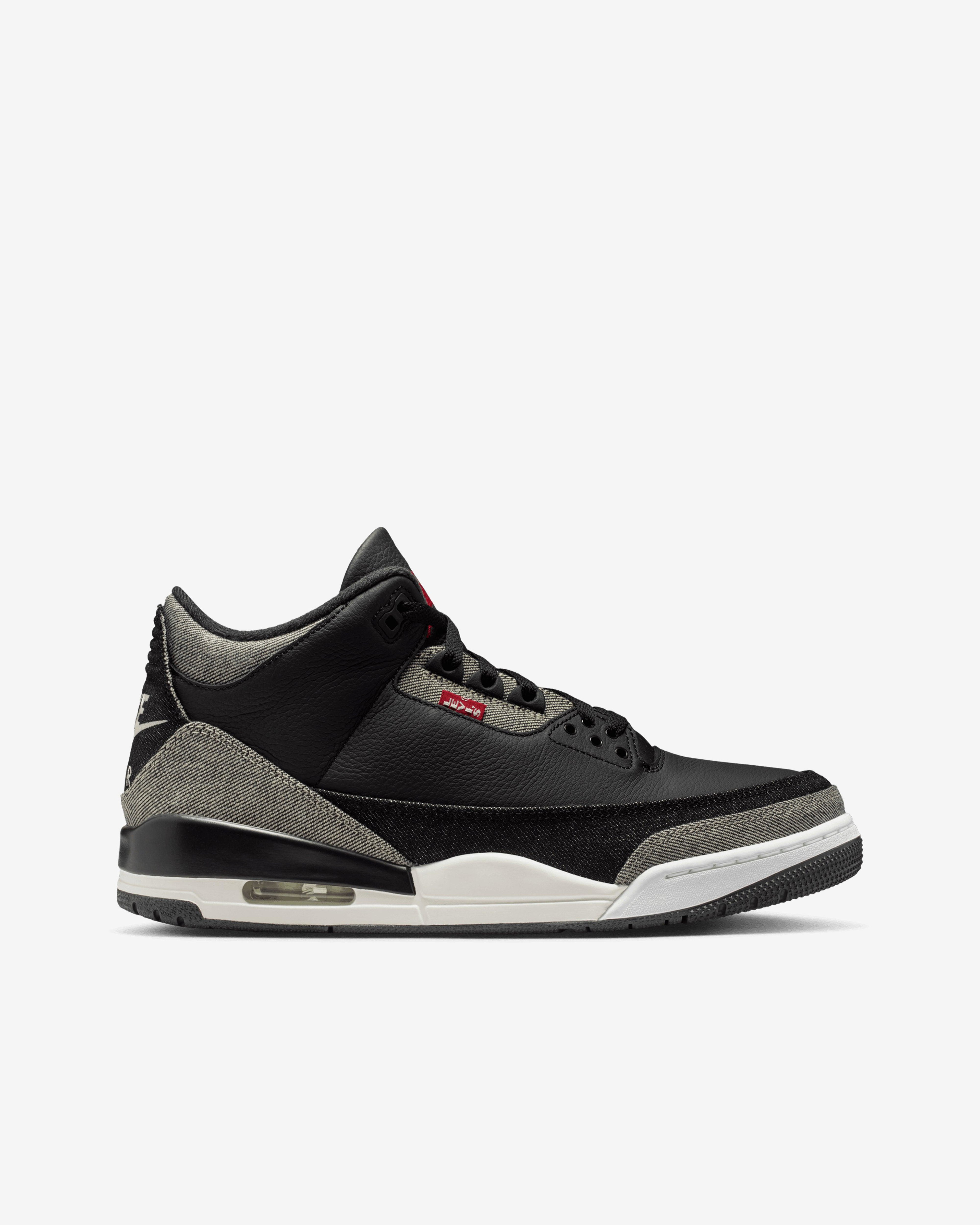Nike - Men's Levi's Air Jordan 3 - (Denim/Black) by NIKE
