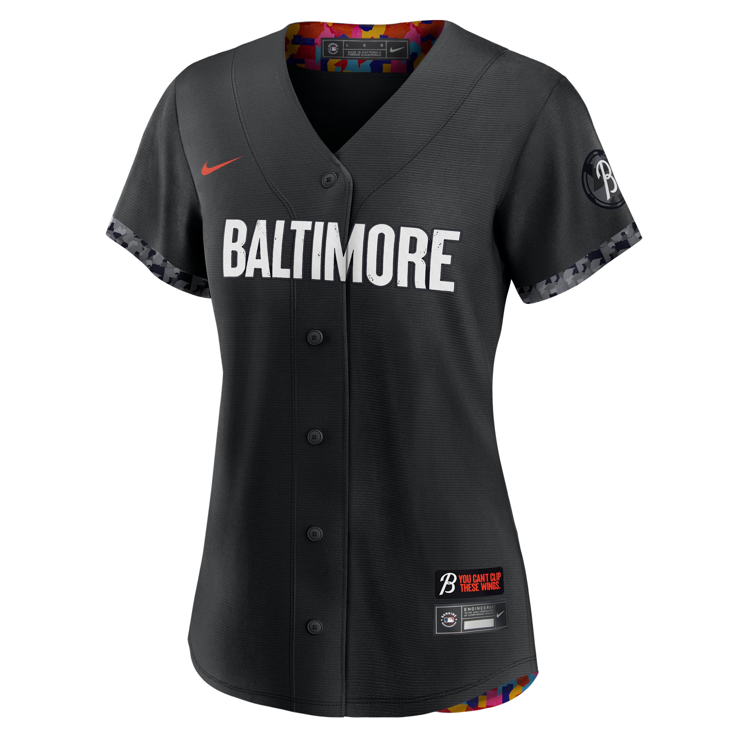 Nike Men's MLB Baltimore Orioles City Connect Replica Baseball Jersey by NIKE