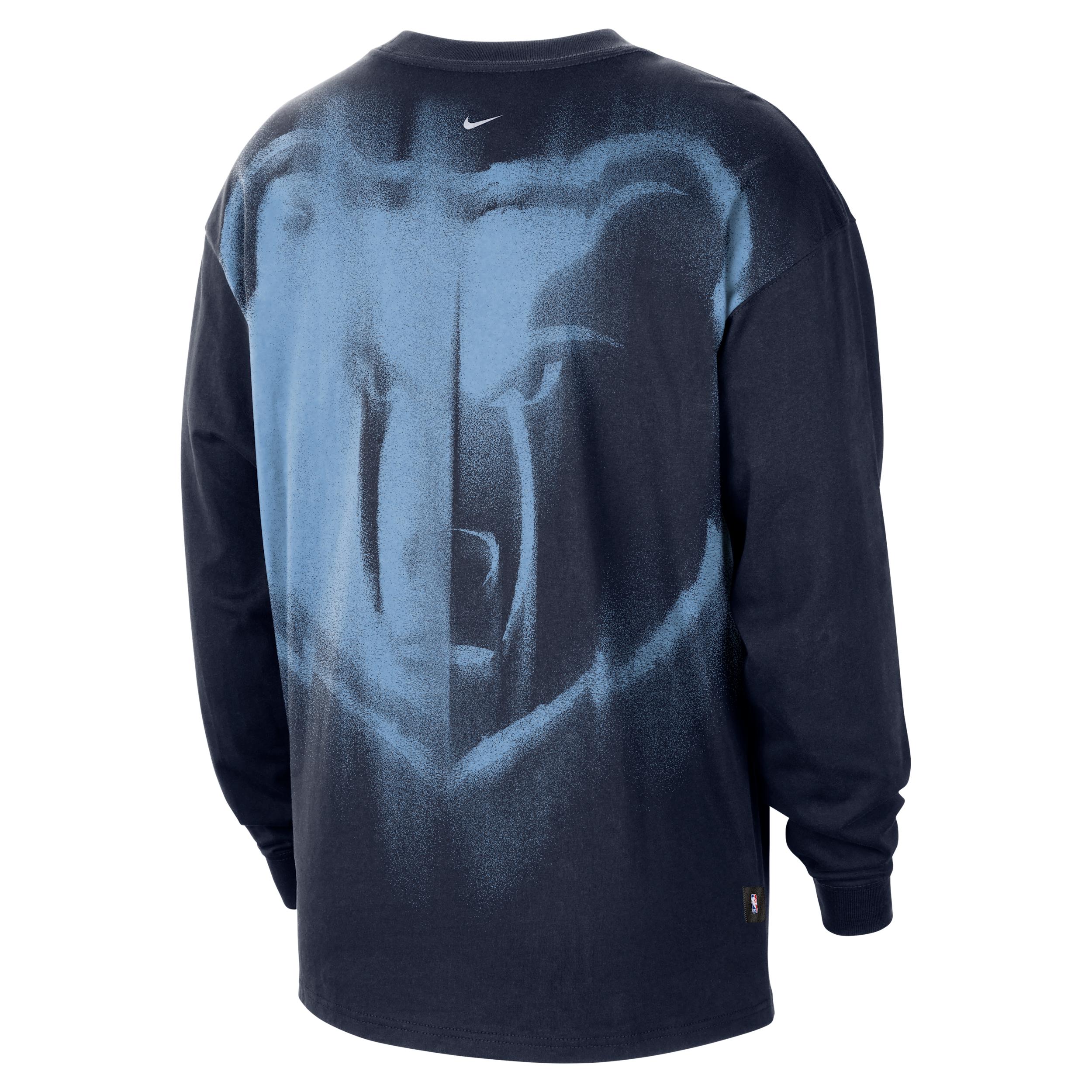 Nike Men's Memphis Grizzlies Standard Issue Basketball Long-Sleeve Top by NIKE