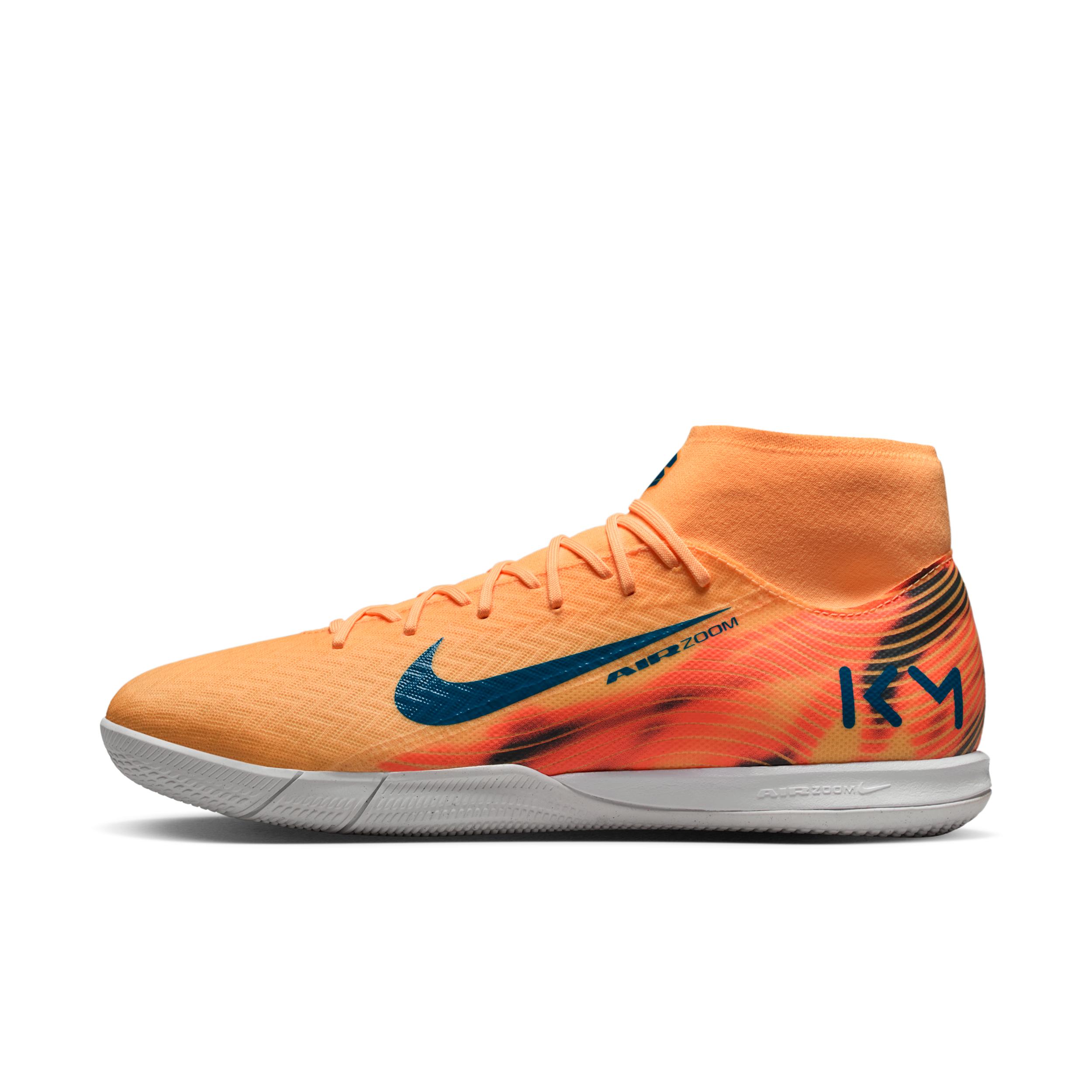 Nike Men's Mercurial Superfly 10 Academy "Kylian MbappÃ©" IC High-Top Soccer Shoes by NIKE