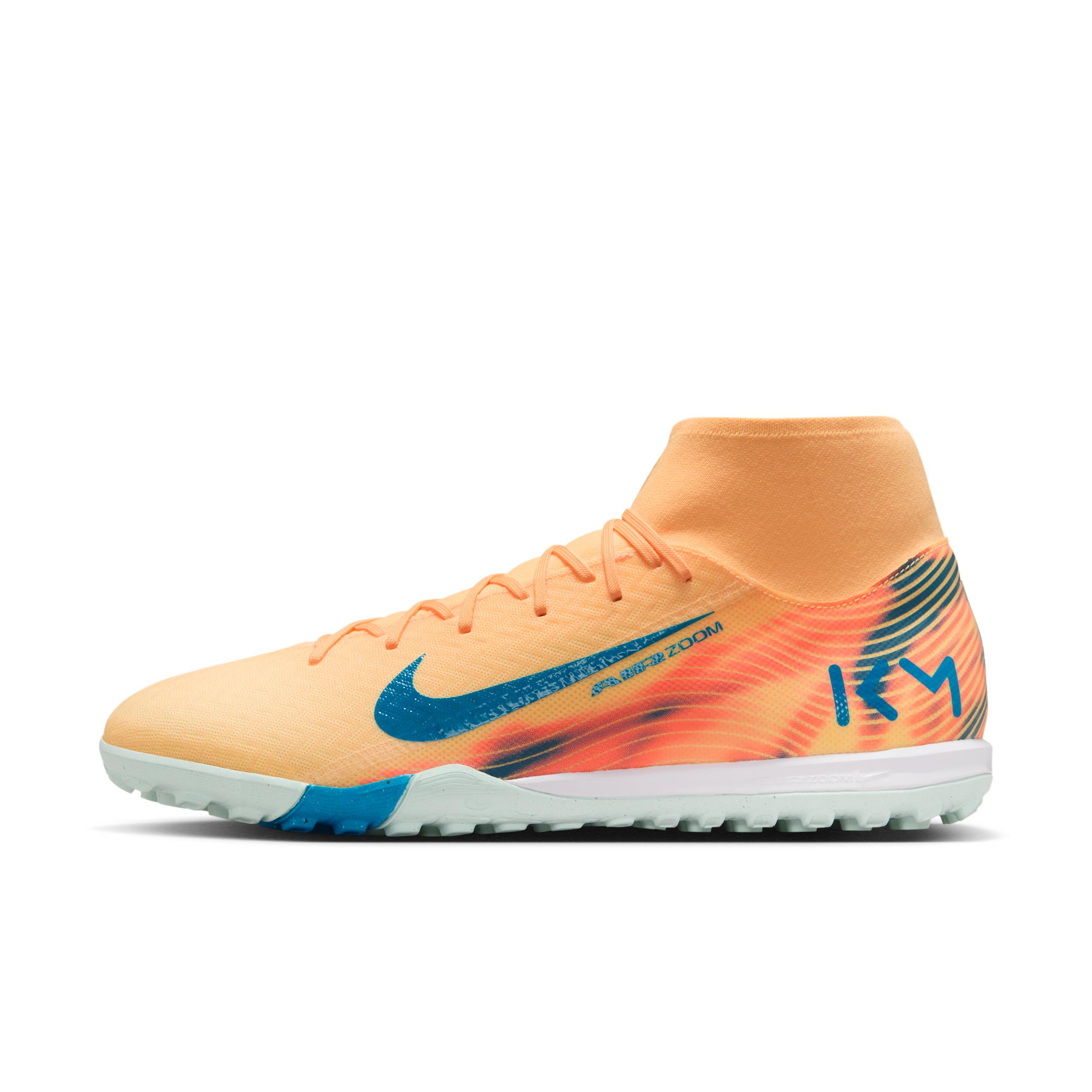 Nike Men's Mercurial Superfly 10 Academy "Kylian MbappÃ©" Turf High-Top Soccer Shoes by NIKE