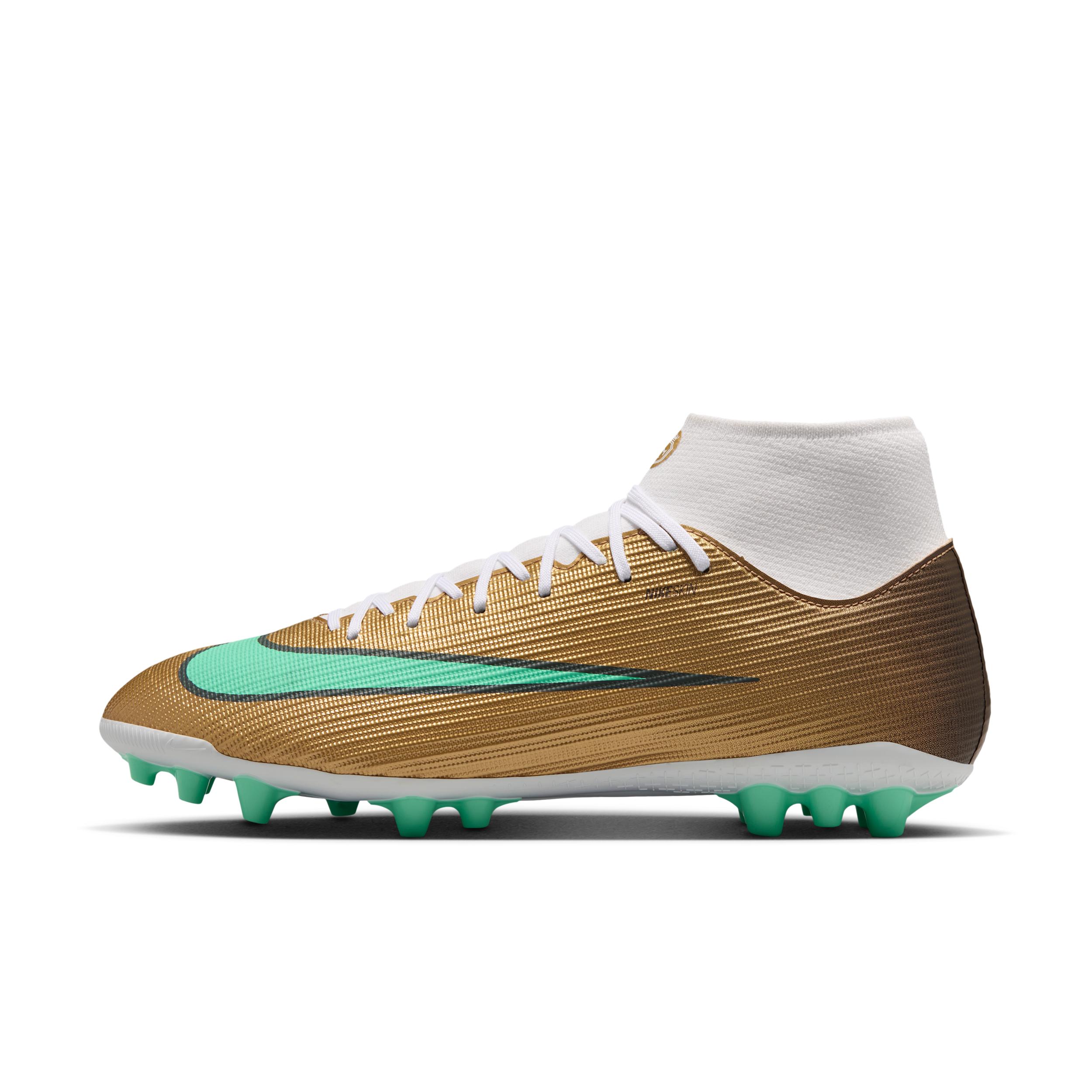 Nike Men's Mercurial Superfly 11 Academy "Kylian MbappÃ©" Artificial-Grass High-Top Soccer Cleats by NIKE