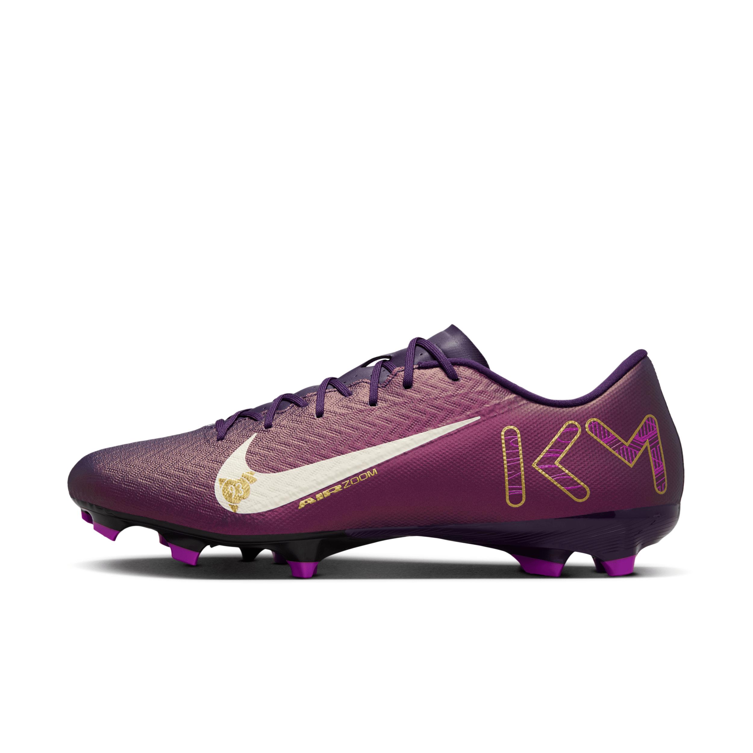 Nike Men's Mercurial Vapor 16 Academy "Kylian Mbappé" Multi-Ground Low-Top Soccer Cleats by NIKE Nike Men's Mercurial Vapor 16 Academy "Kylian Mbappé" Multi-Ground Low-Top Soccer Cleats by NIKE