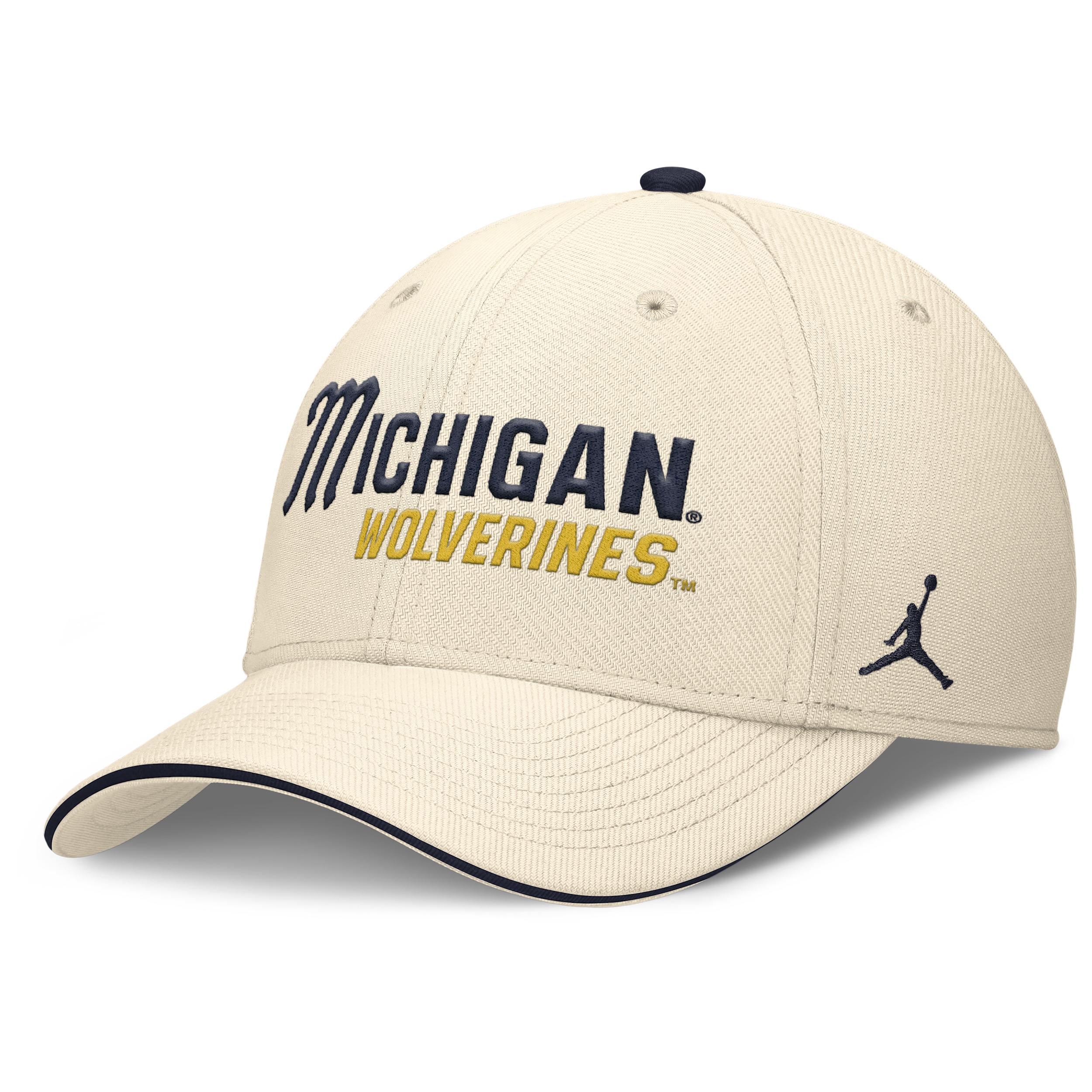 Nike Men's Michigan Primetime Jordan Brand Dri-FIT College Hat by NIKE