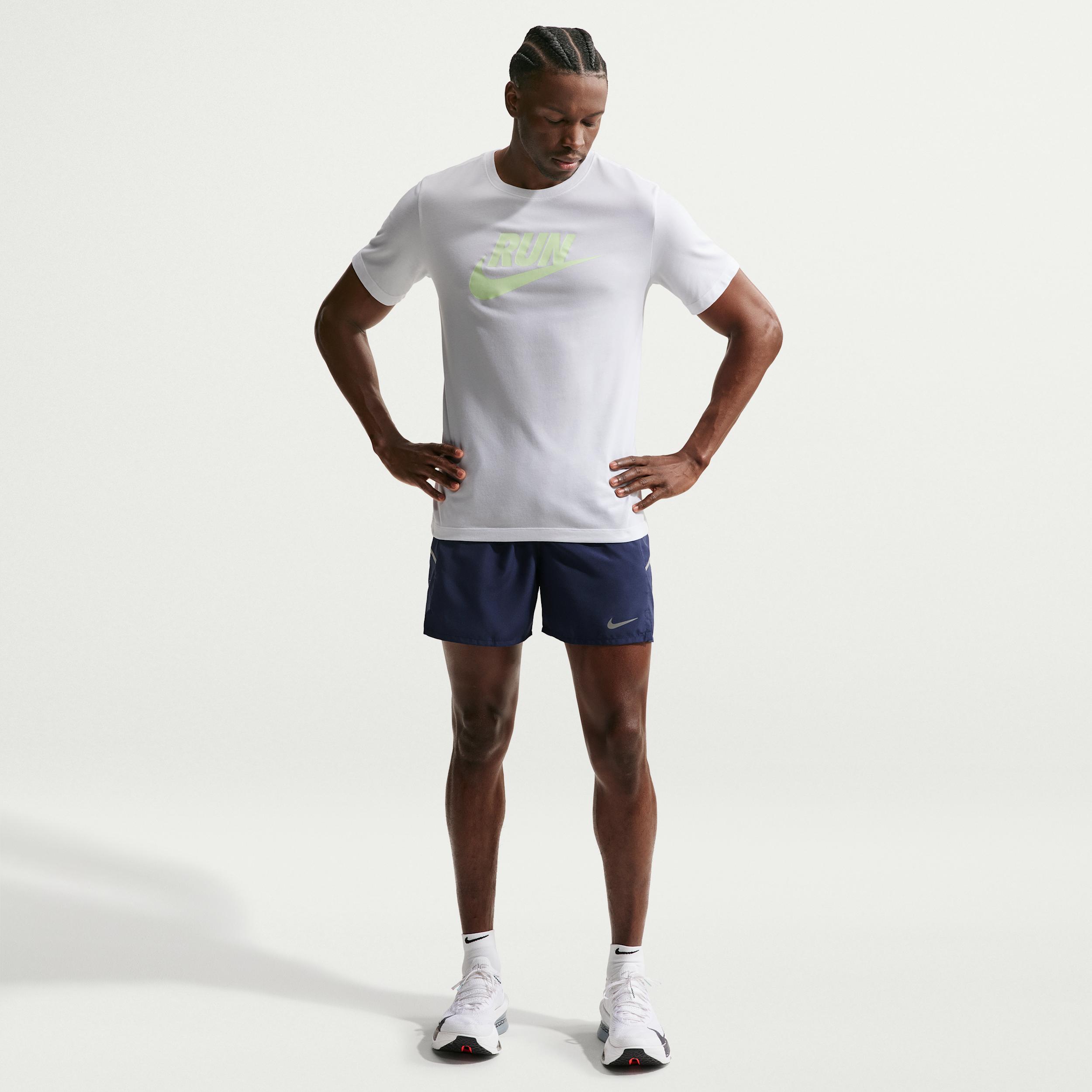 Nike Men's Miler Dri-FIT 5" Brief-Lined Running Shorts by NIKE