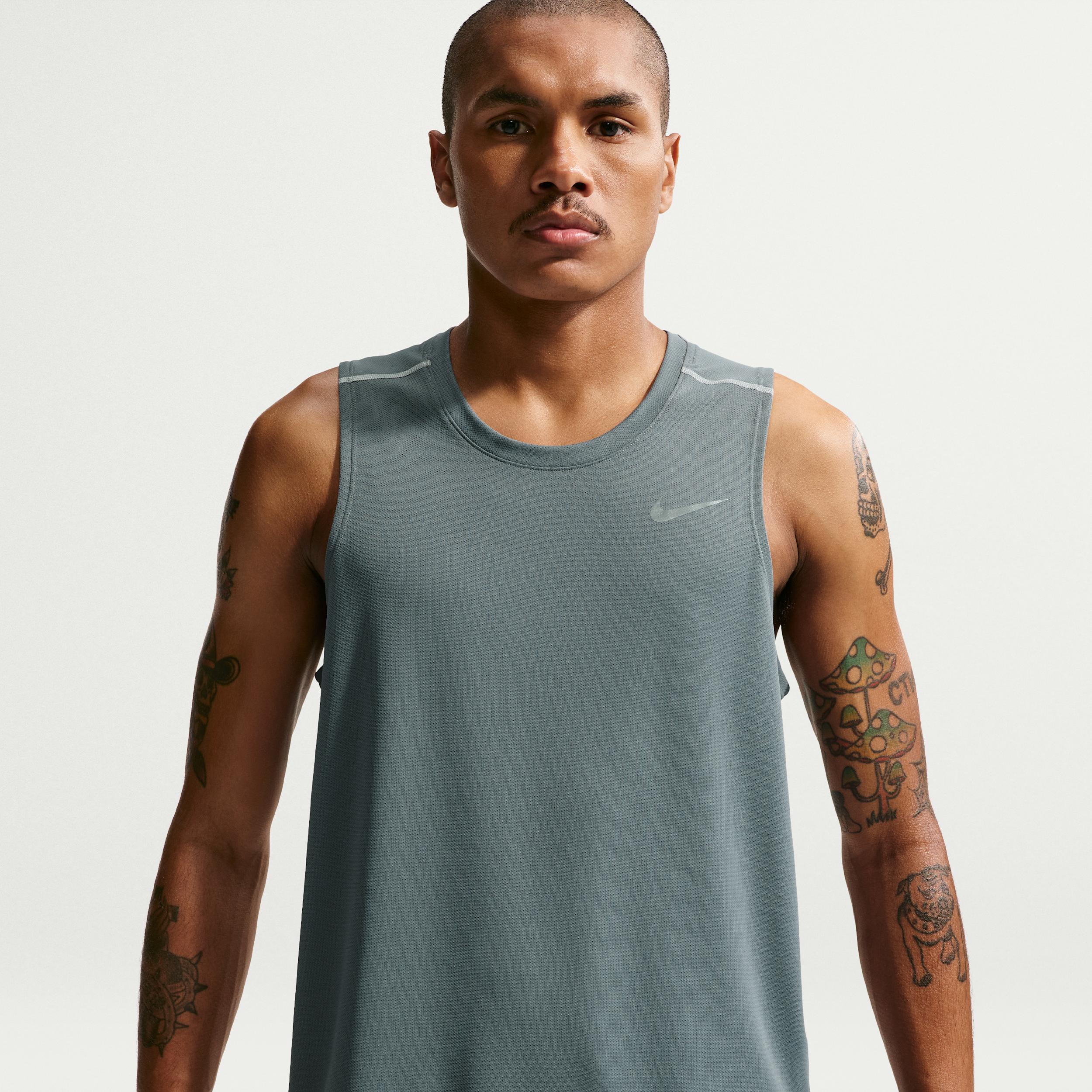 Nike Men's Miler Dri-FIT Running Tank Top by NIKE