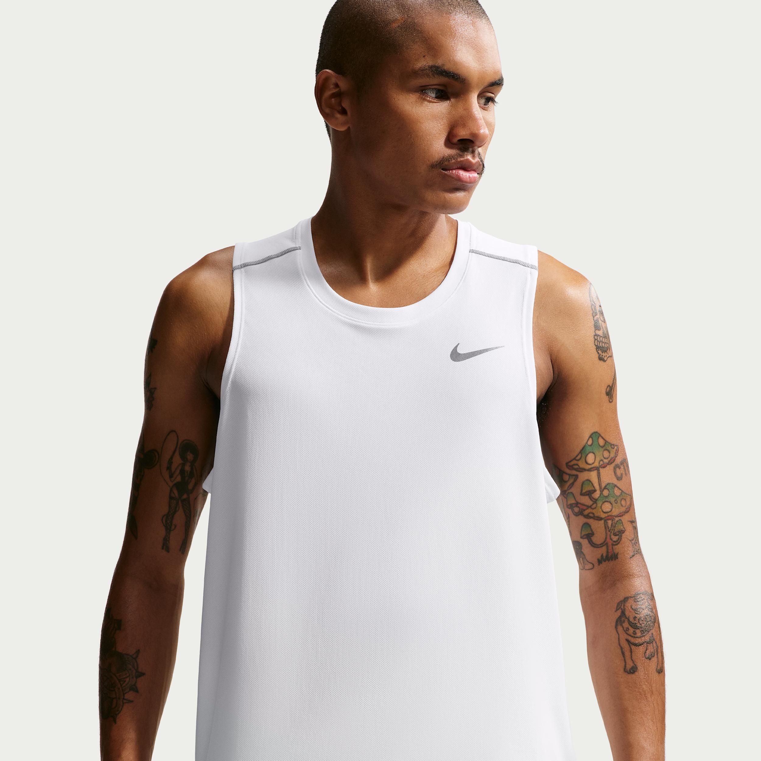 Nike Men's Miler Dri-FIT Running Tank Top by NIKE