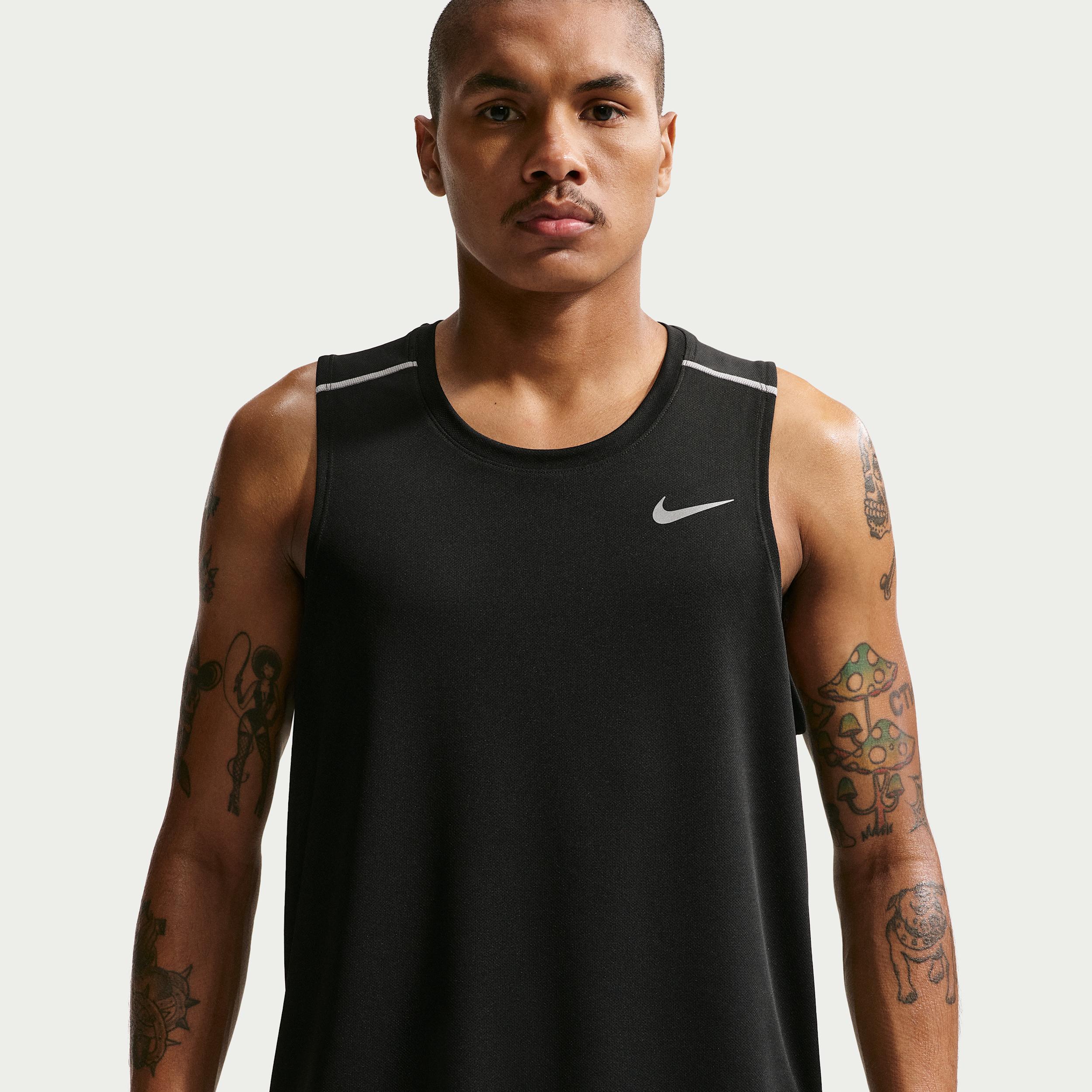 Nike Men's Miler Dri-FIT Running Tank Top by NIKE