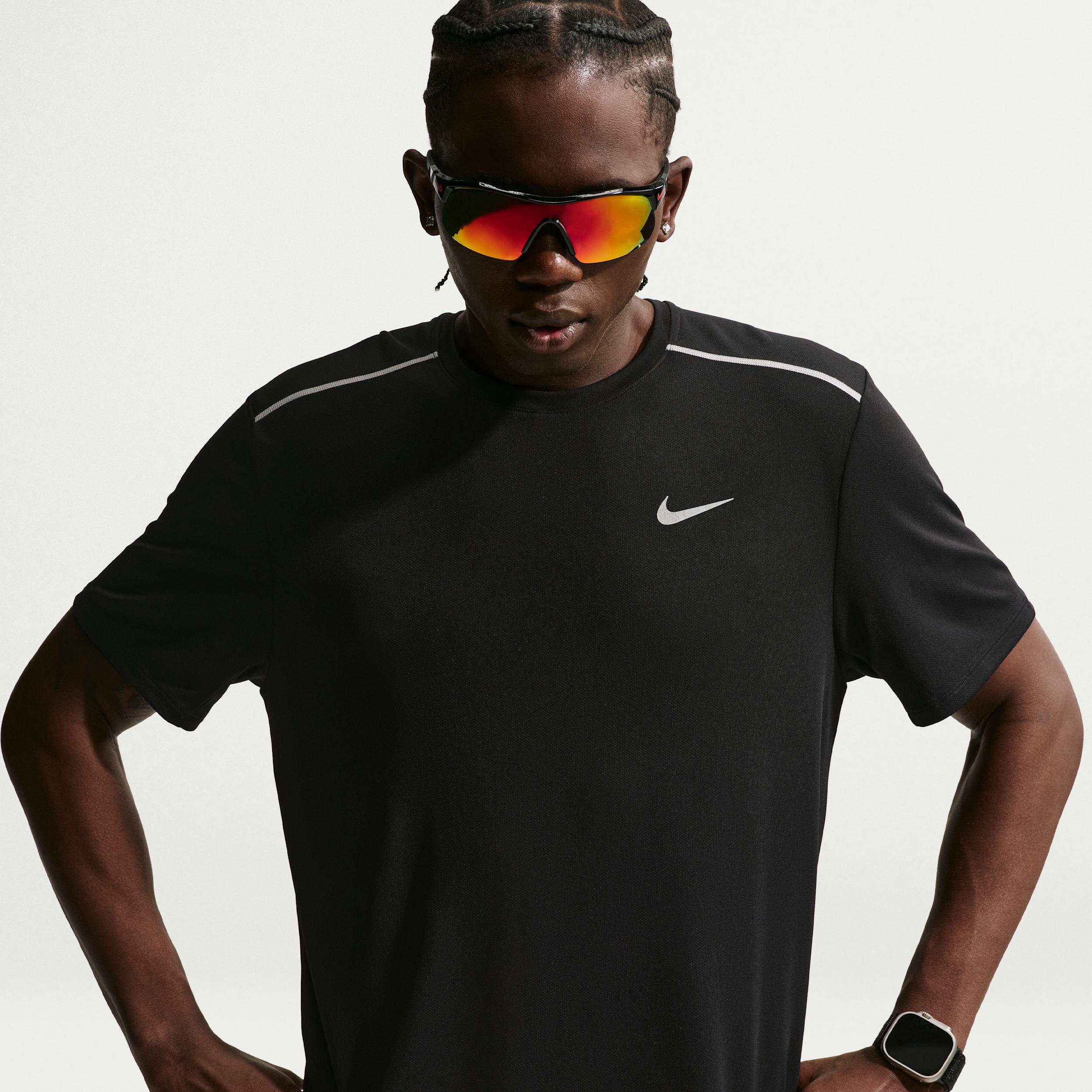 Nike Men's Miler Dri-FIT Short-Sleeve Running Top by NIKE