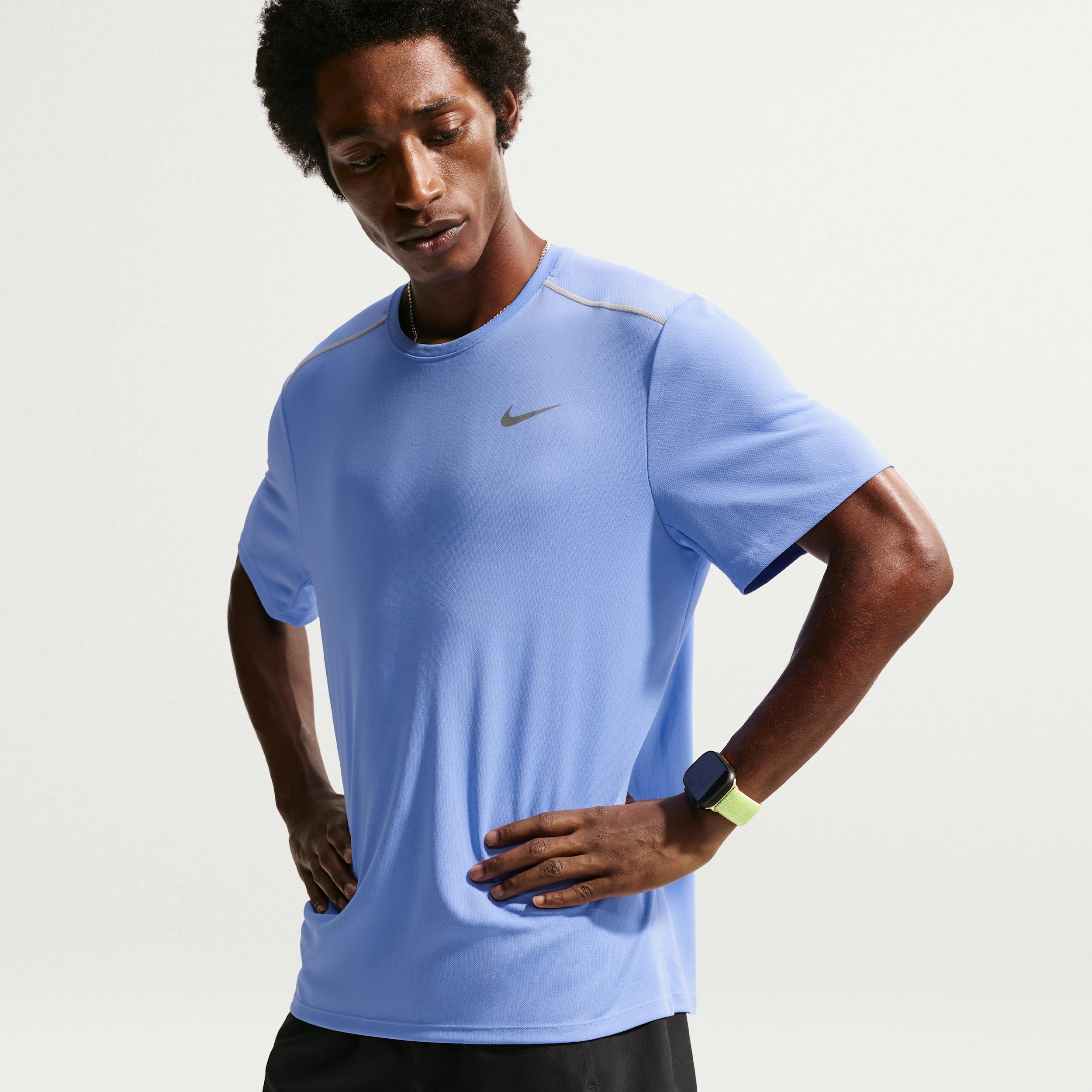 Nike Men's Miler Dri-FIT Short-Sleeve Running Top by NIKE