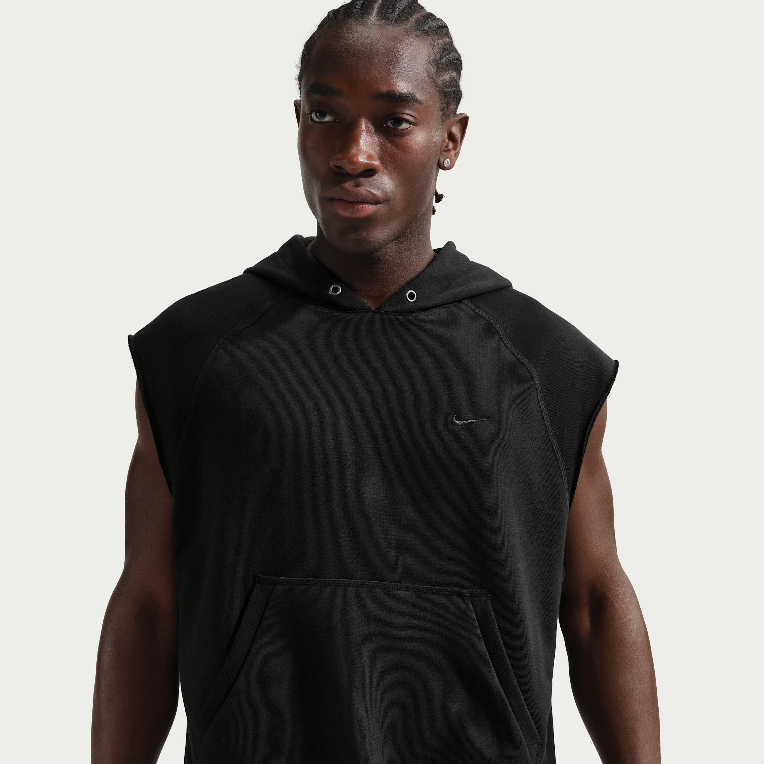 Nike Men's N.A.C. Dri-FIT Fleece Sleeveless Training Hoodie by NIKE