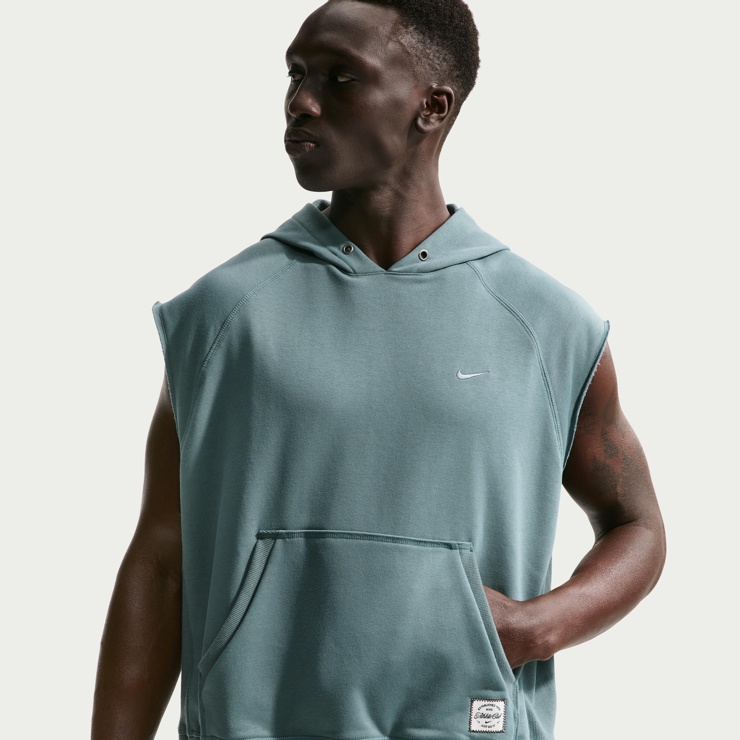 Nike Men's N.A.C. Dri-FIT Fleece Sleeveless Training Hoodie by NIKE