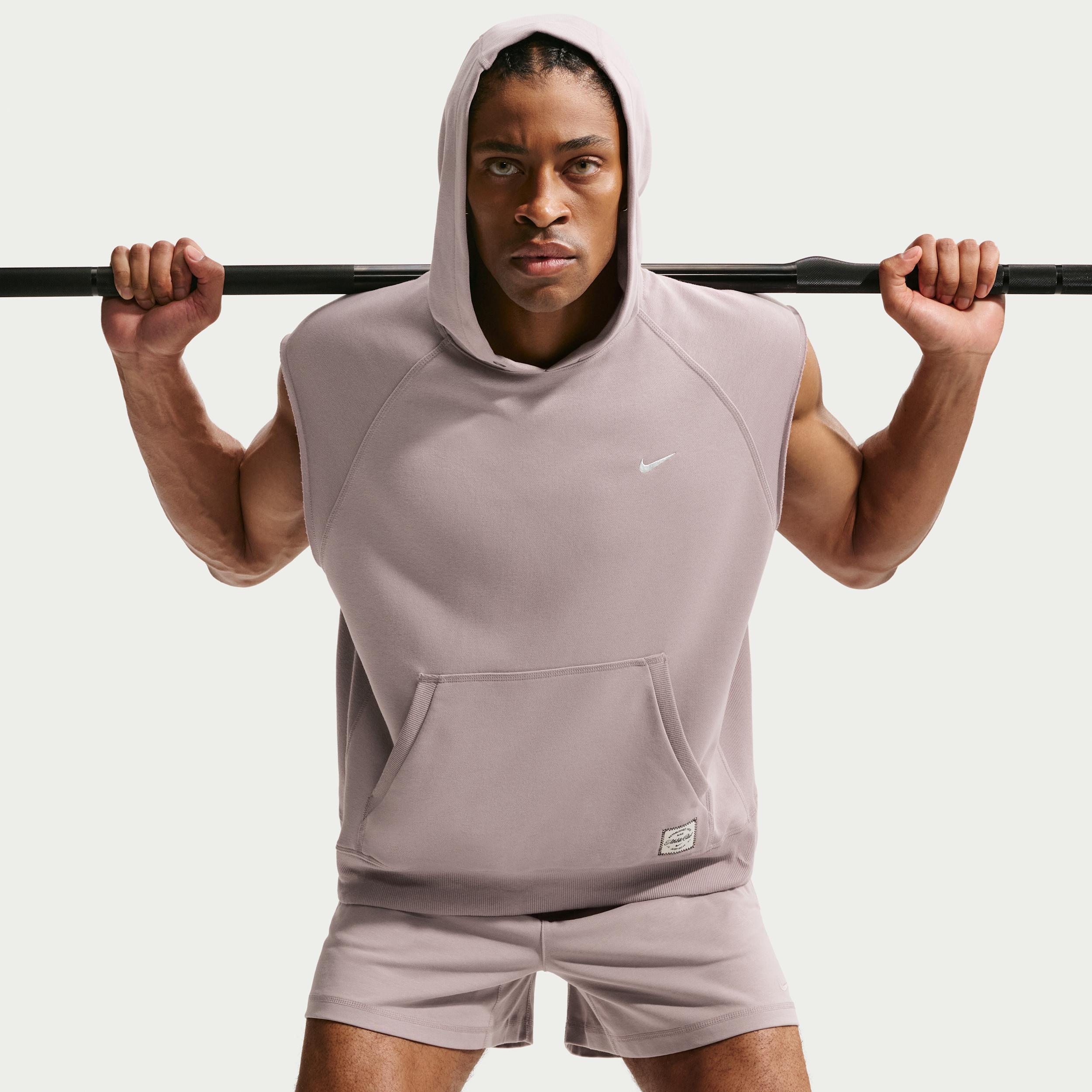 Nike Men's N.A.C. Dri-FIT Fleece Sleeveless Training Hoodie by NIKE