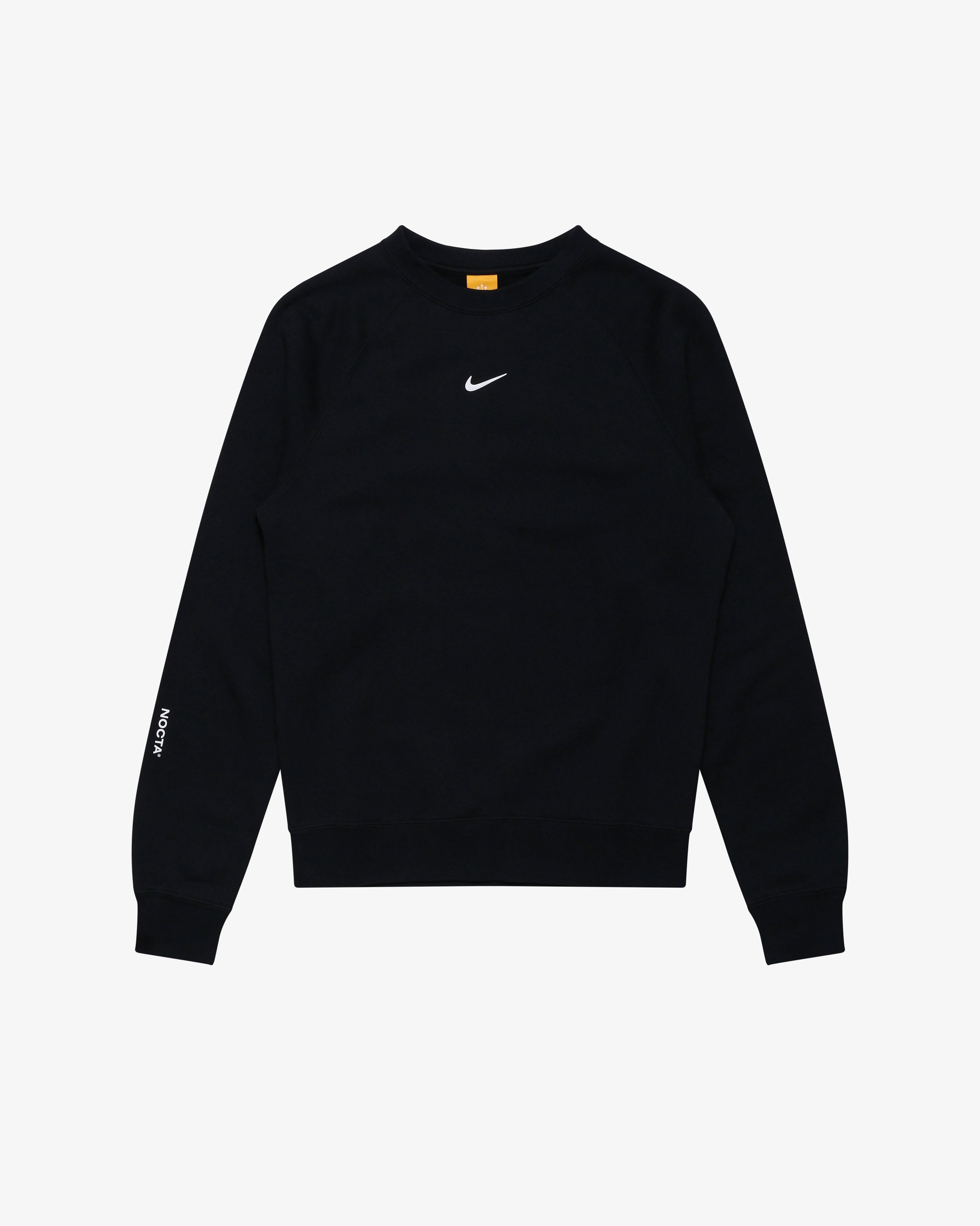 Nike - Men's Nocta Fleece CS Crew - (FN8160-010) by NIKE