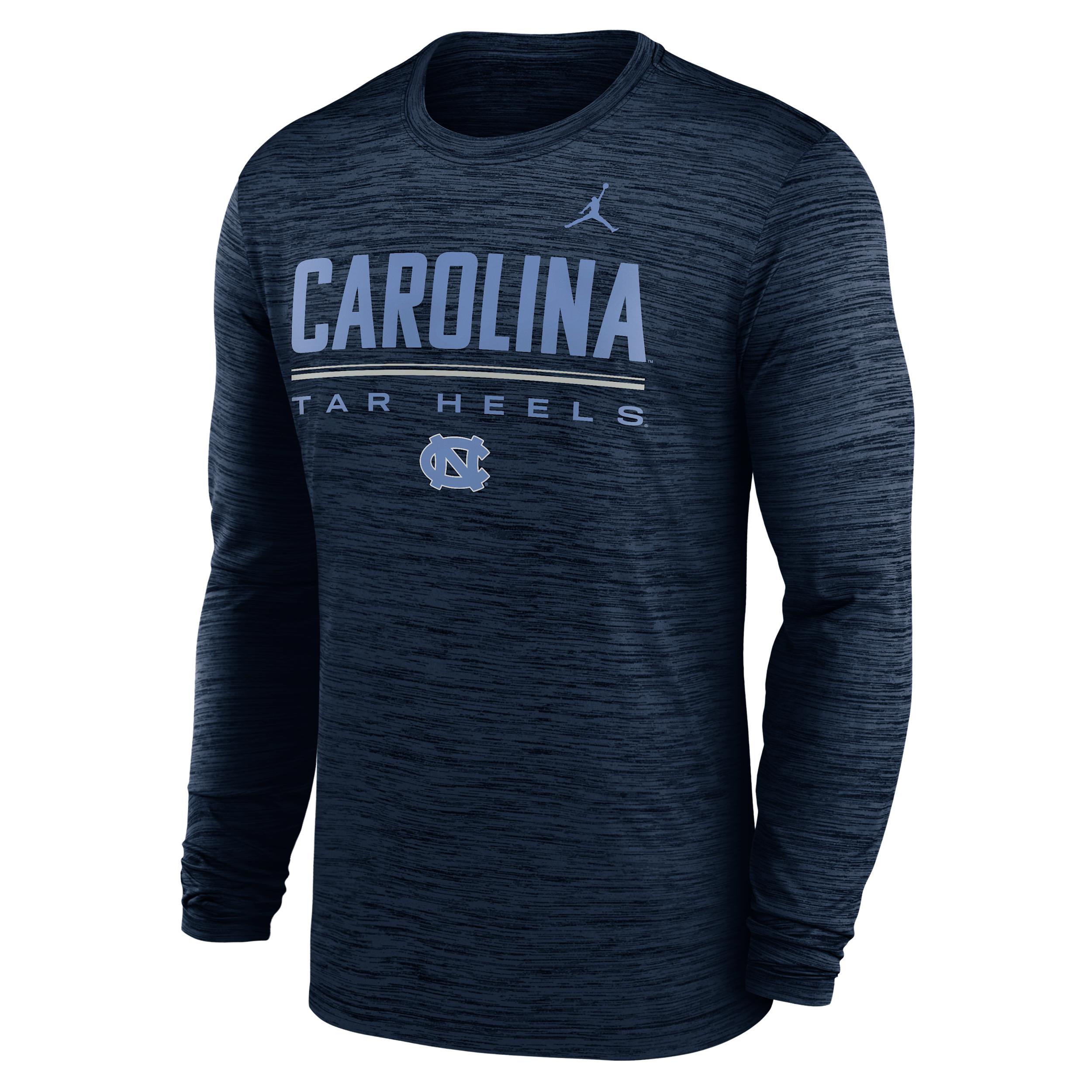 Nike Men's North Carolina Sideline Velocity Jordan Brand Dri-FIT College T-Shirt by NIKE