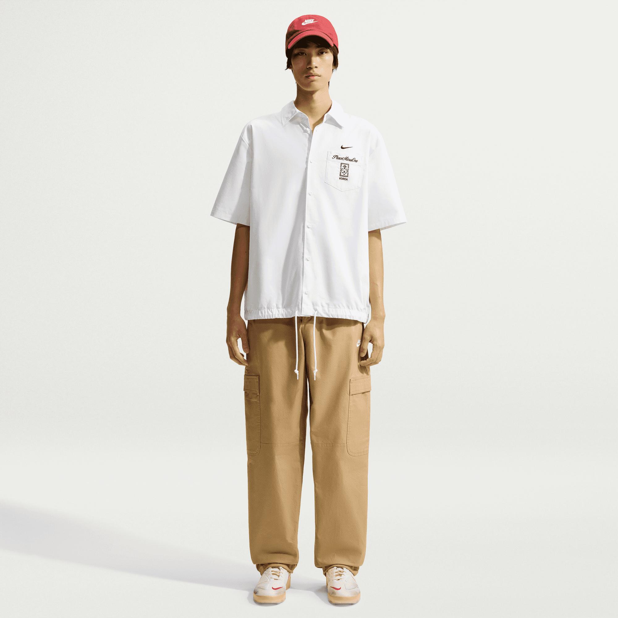 Nike - Men's PEACEMINUSONE Korea Short Sleeve Top - (IM3219-100) by NIKE