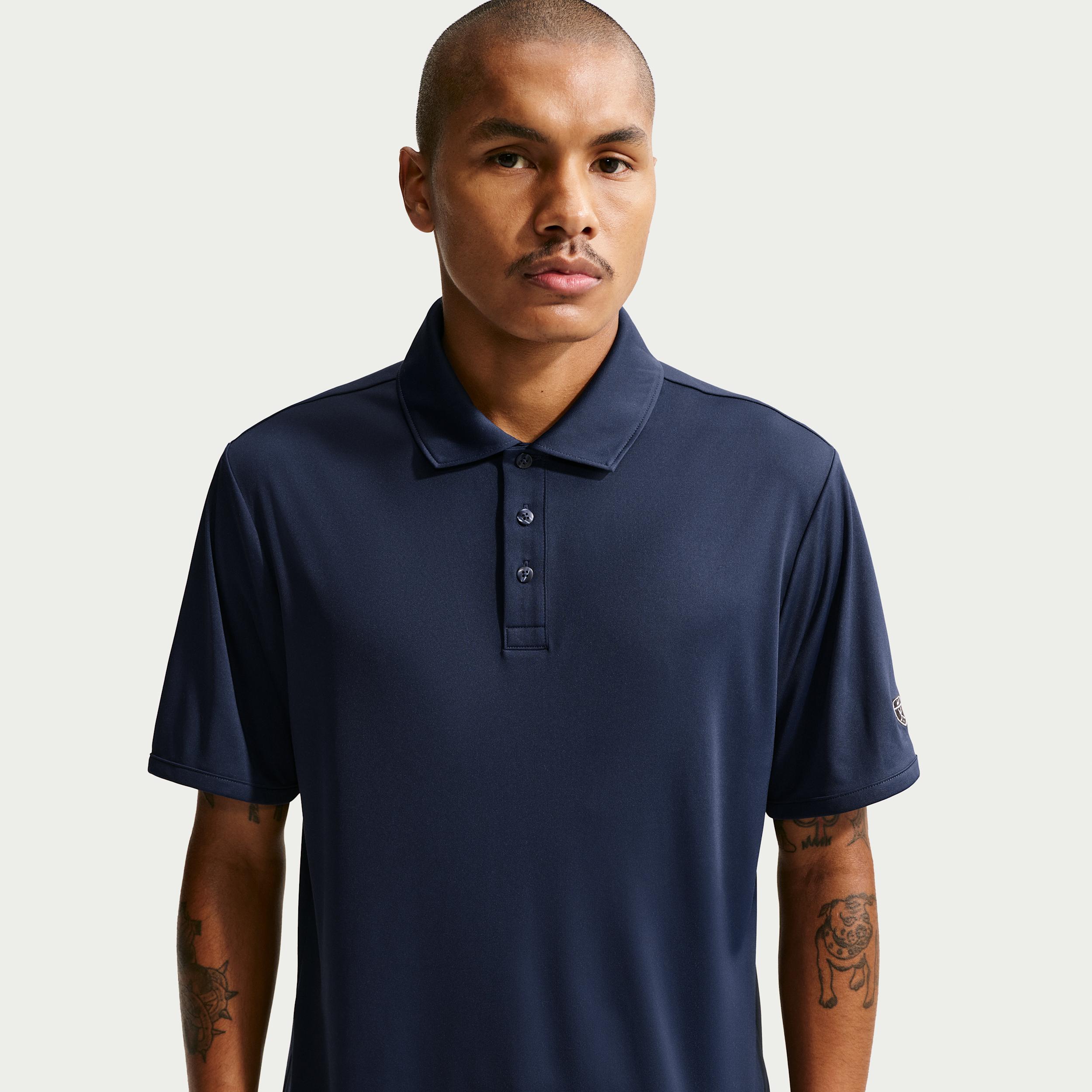 Nike Men's Par Dri-FIT Sleeve Logo Golf Polo by NIKE