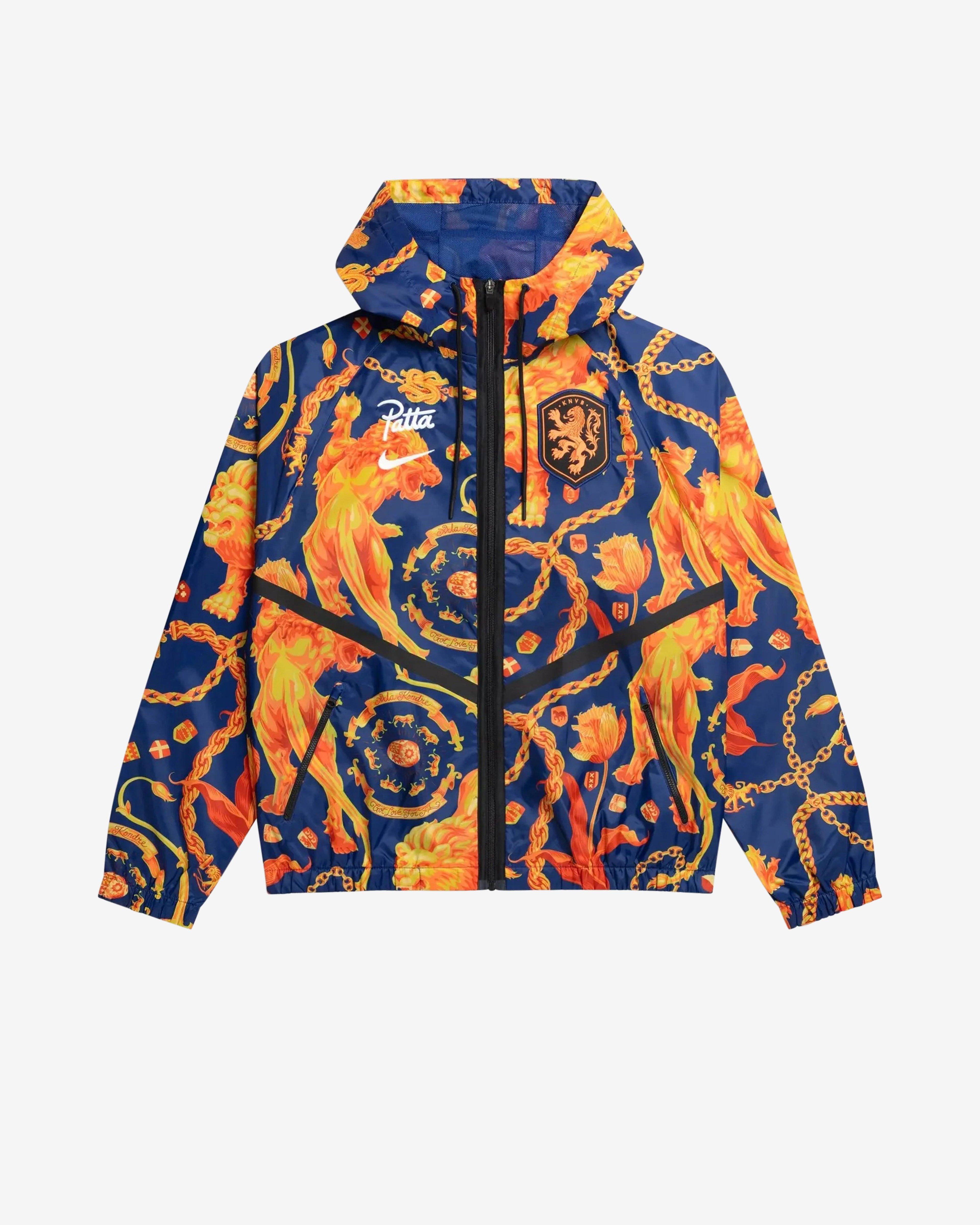 Nike - Men's Patta X Netherlands Anthem Jacket - (Deep Royal Blue/White) by NIKE