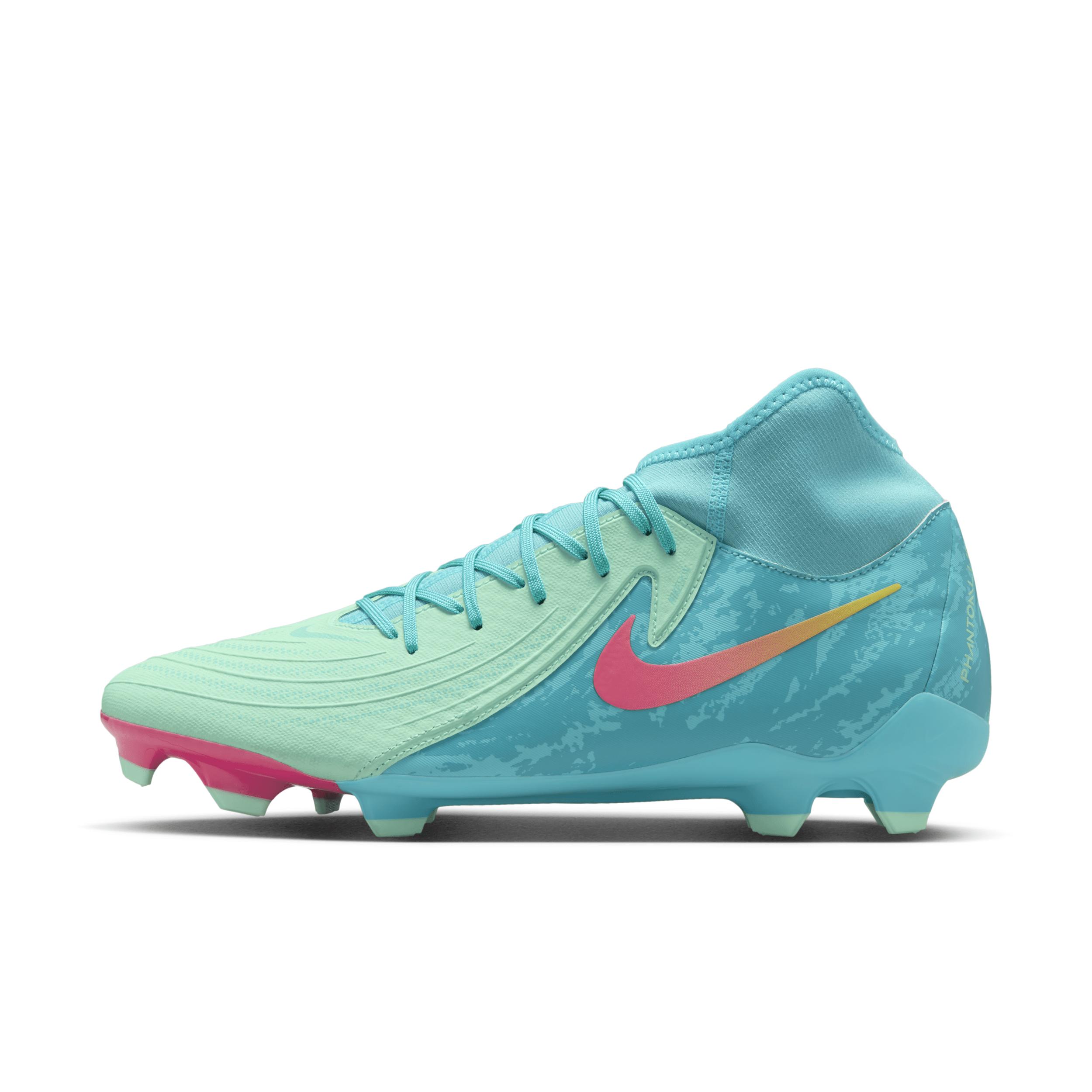 Nike Men's Phantom Luna 2 Academy LV8 MG High-Top Soccer Cleats by NIKE