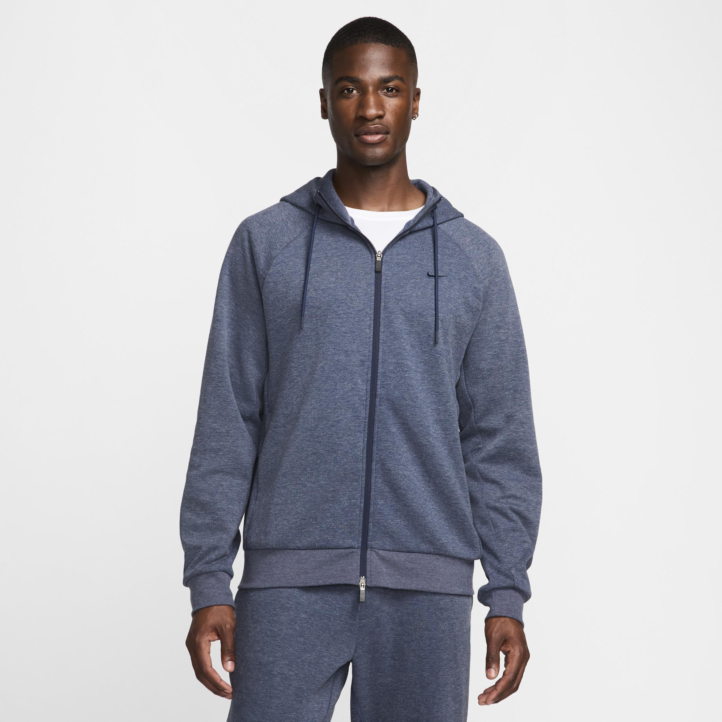 Nike Men's Primary Fleece Dri-FIT UV Full-Zip Performance Hoodie by NIKE