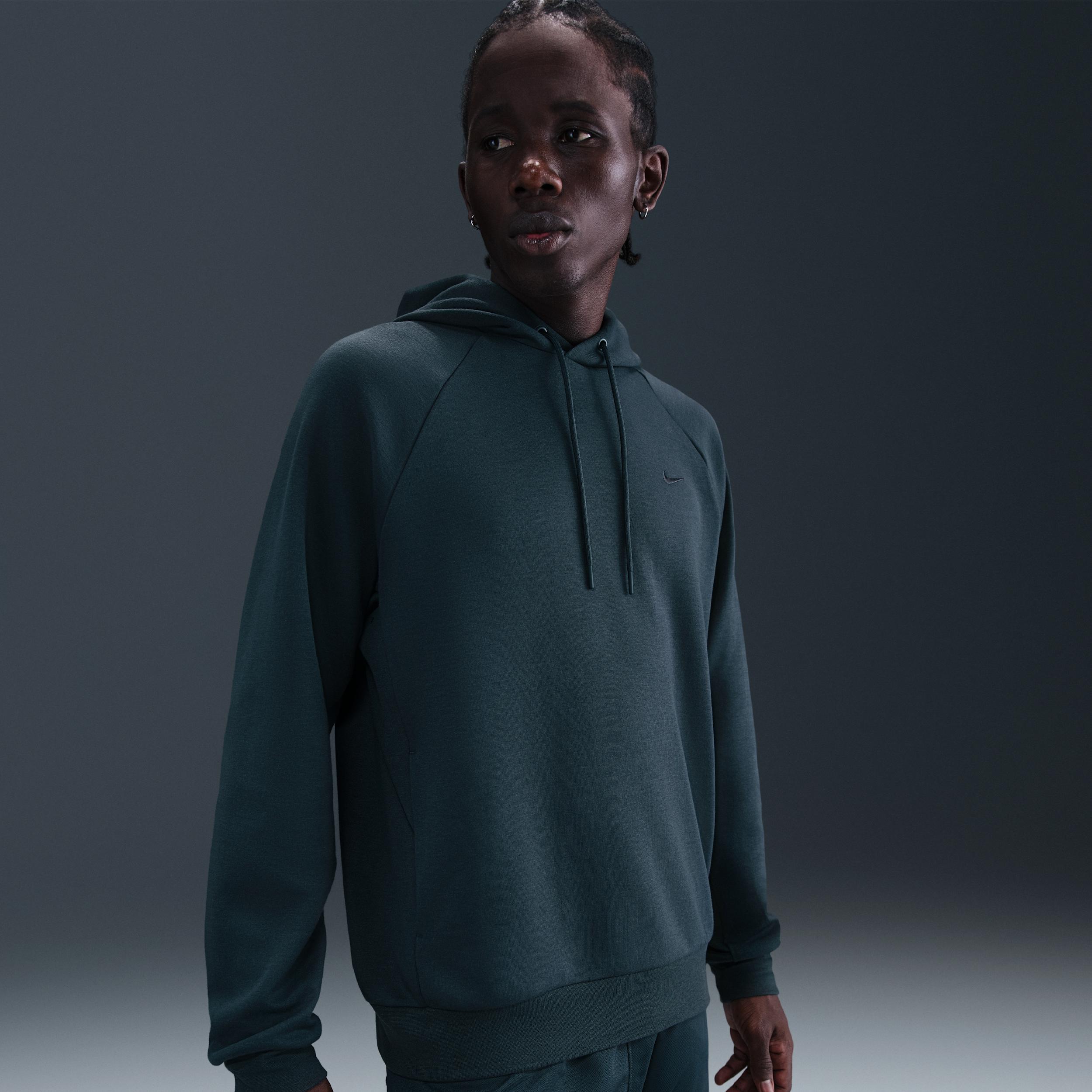 Nike Men's Primary Fleece Dri-FIT UV Pullover Performance Hoodie by NIKE