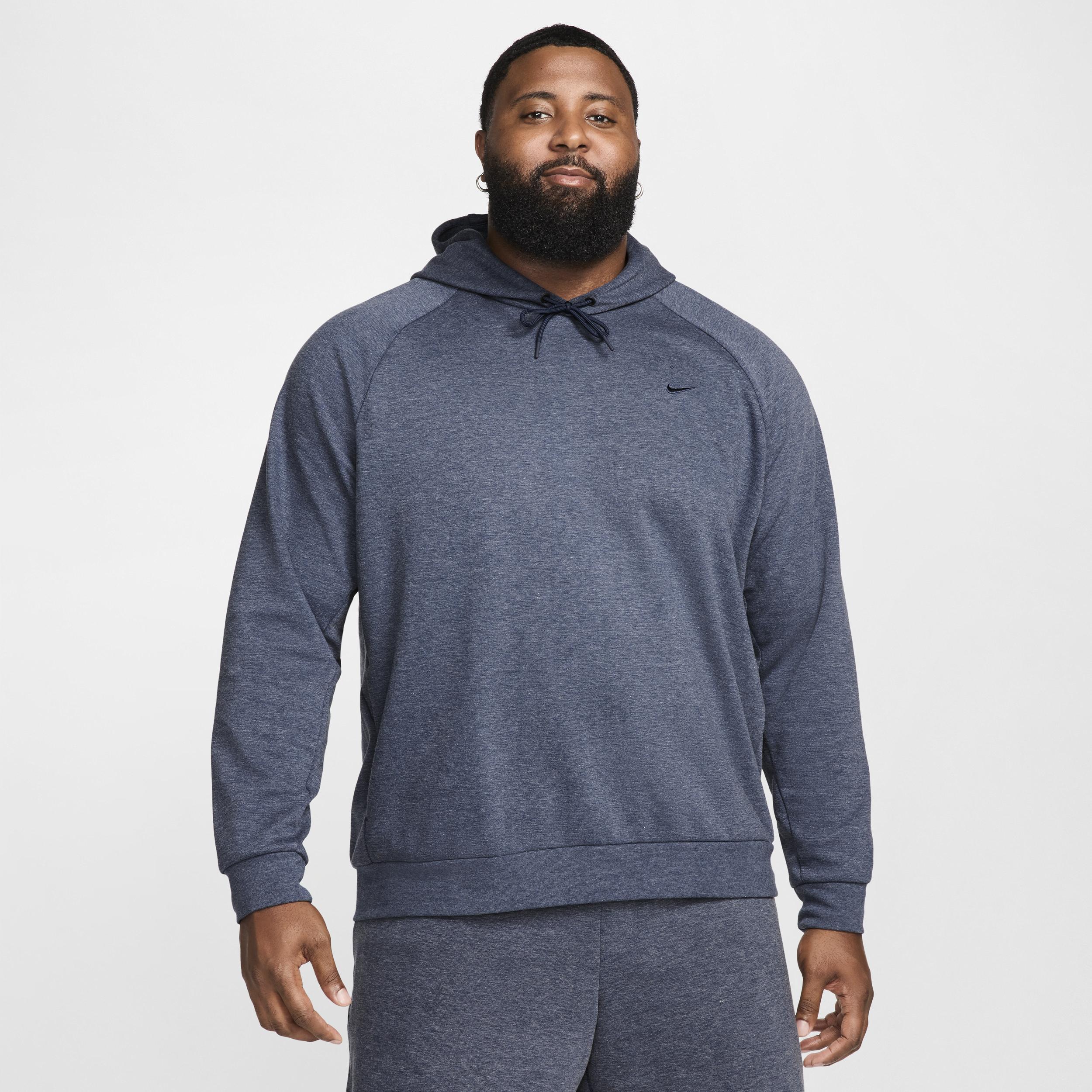 Nike Men's Primary Fleece Dri-FIT UV Pullover Performance Hoodie by NIKE