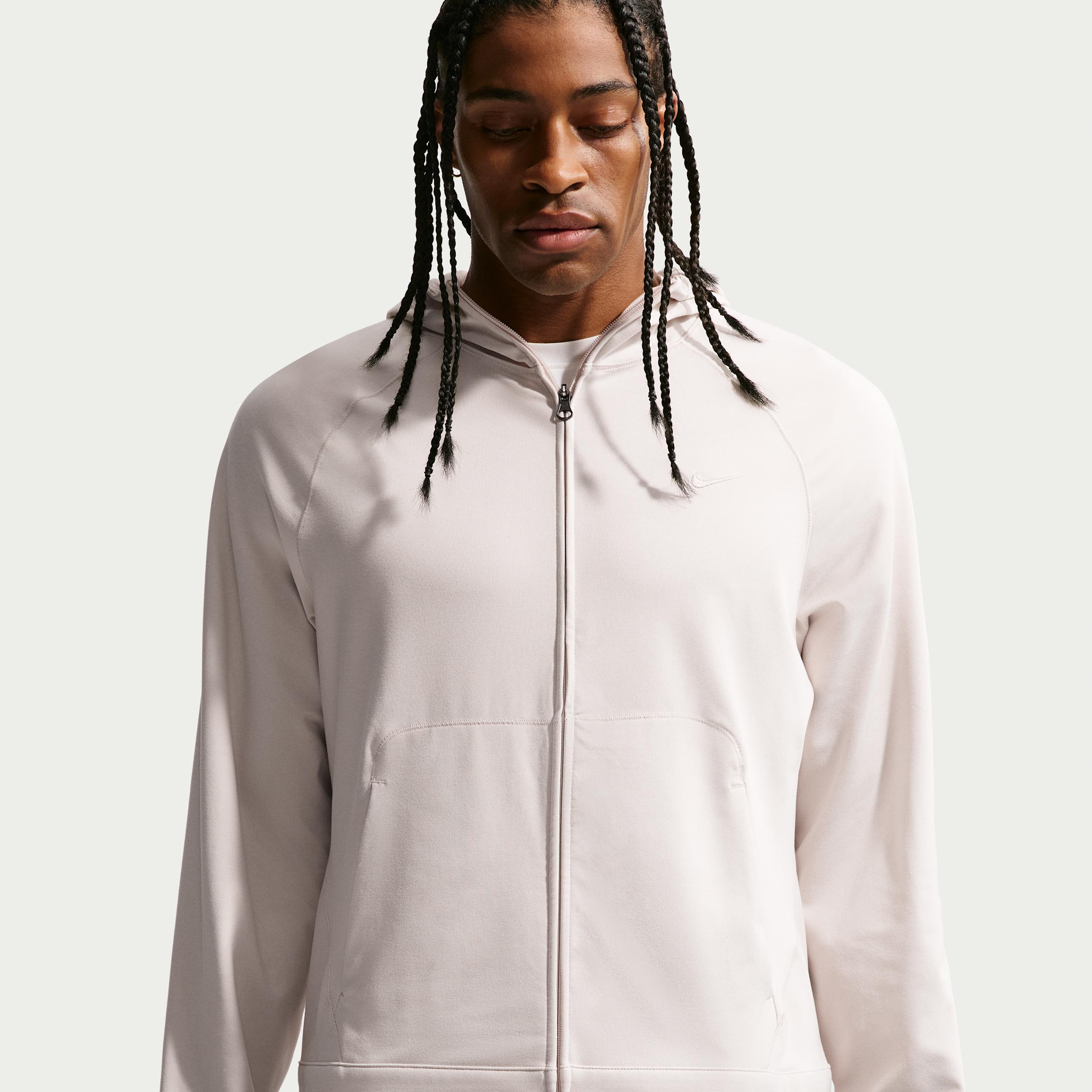 Nike Men's Primary NanoKnit Dri-FIT UV Protection Full-Zip Performance Hoodie by NIKE