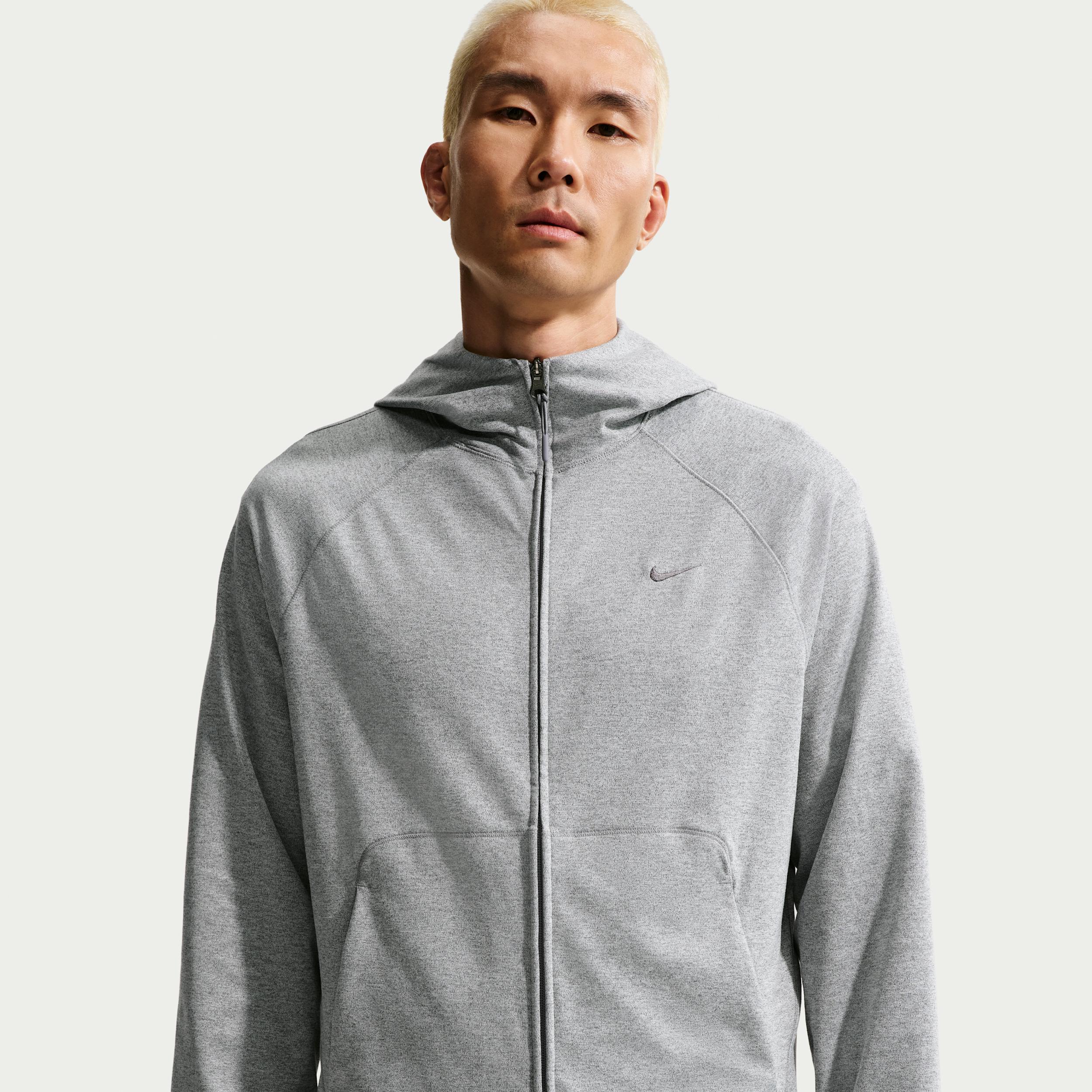 Nike Men's Primary NanoKnit Dri-FIT UV Protection Full-Zip Performance Hoodie by NIKE