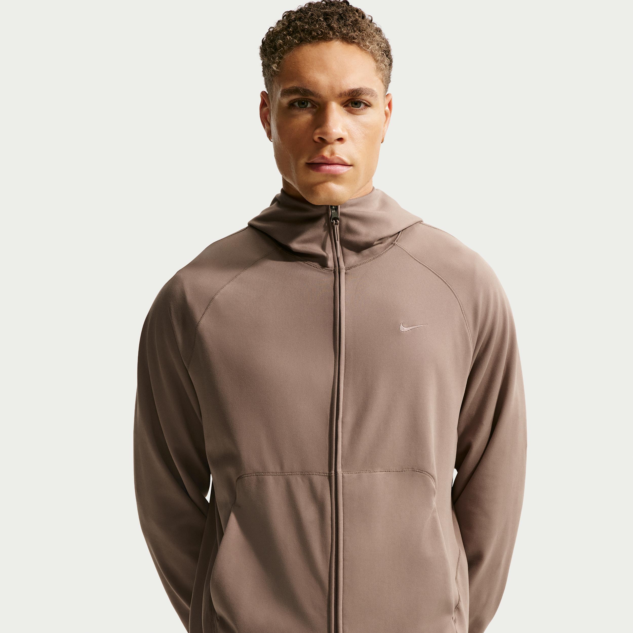 Nike Men's Primary NanoKnit Dri-FIT UV Protection Full-Zip Performance Hoodie by NIKE