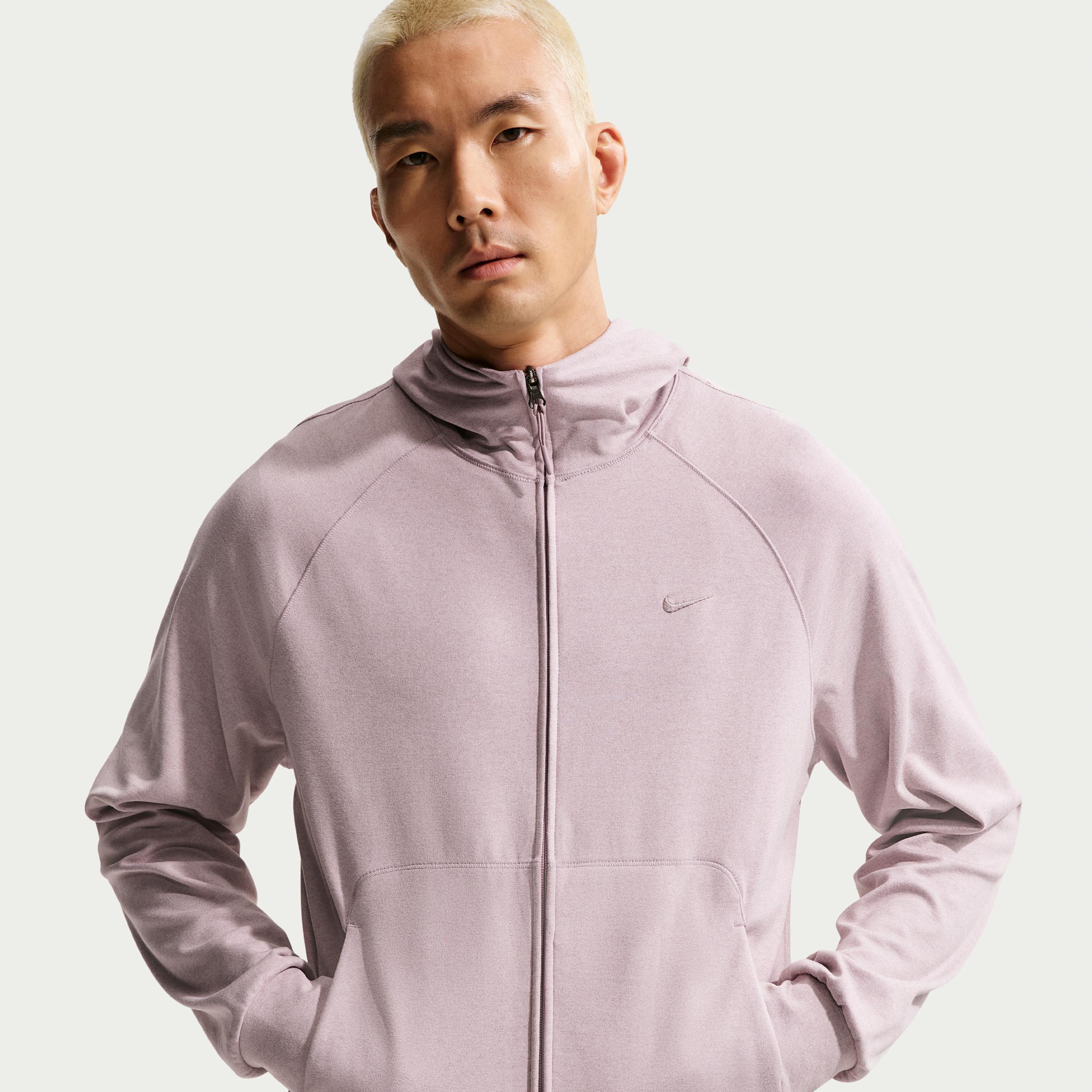 Nike Men's Primary NanoKnit Dri-FIT UV Protection Full-Zip Performance Hoodie by NIKE