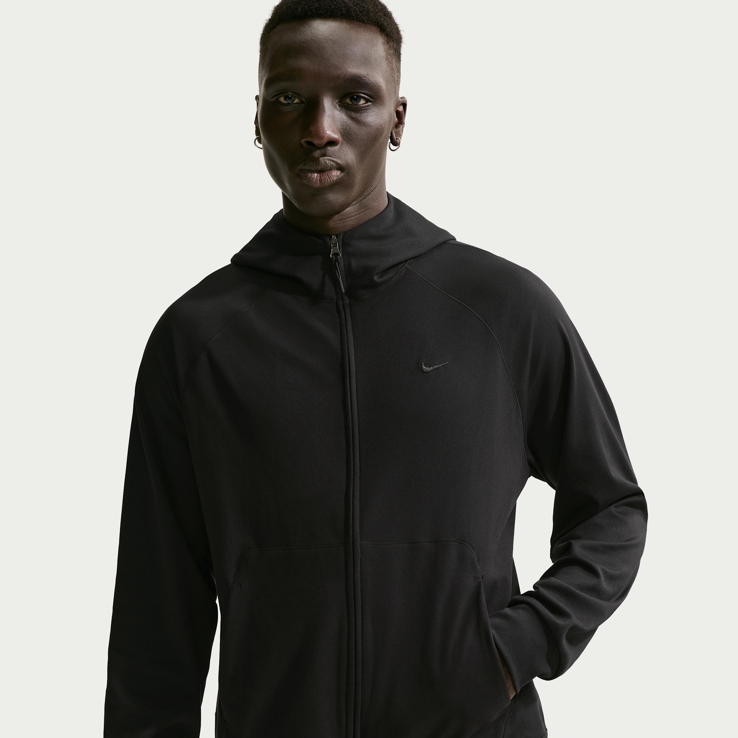 Nike Men's Primary NanoKnit Dri-FIT UV Protection Full-Zip Performance Hoodie by NIKE