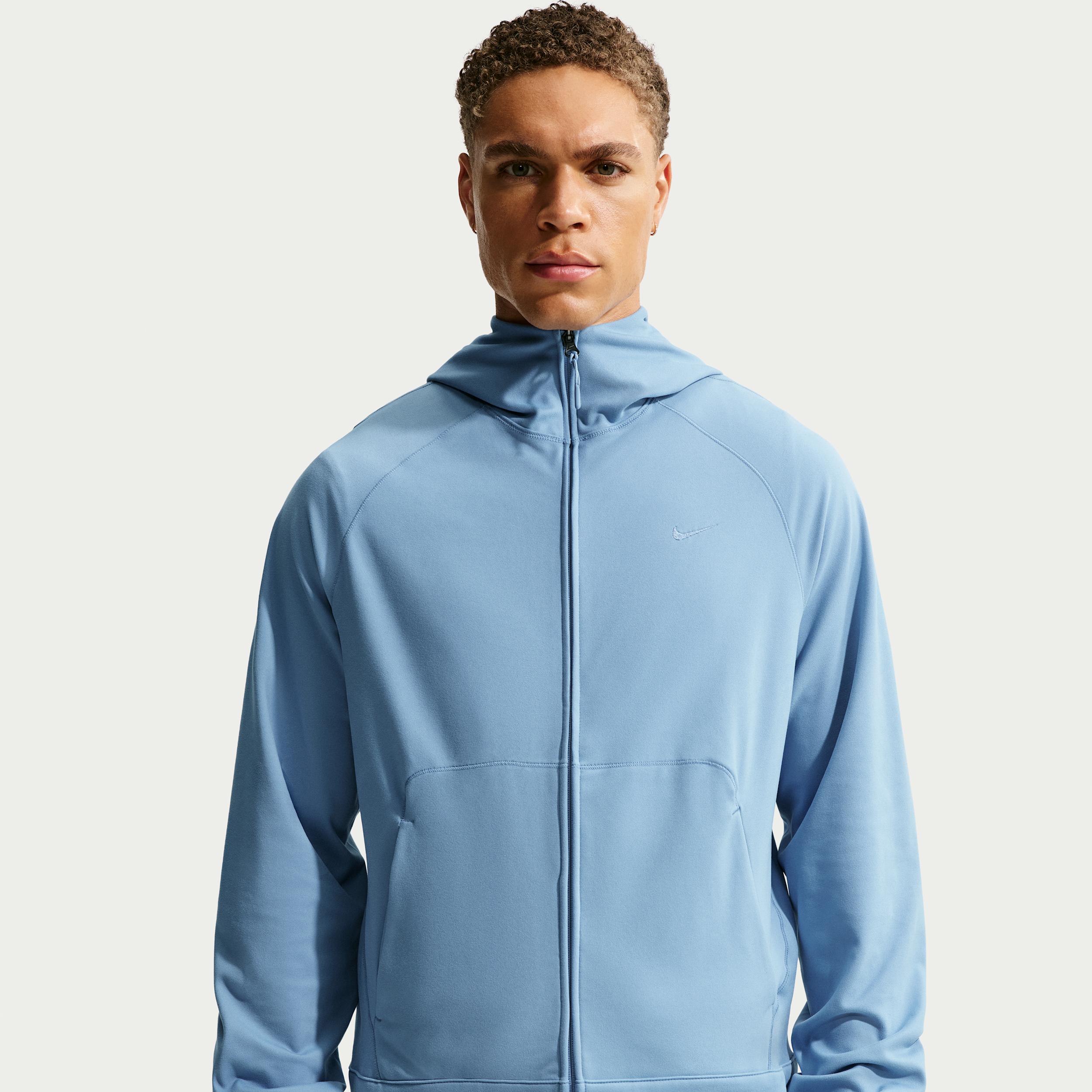 Nike Men's Primary NanoKnit Dri-FIT UV Protection Full-Zip Performance Hoodie by NIKE