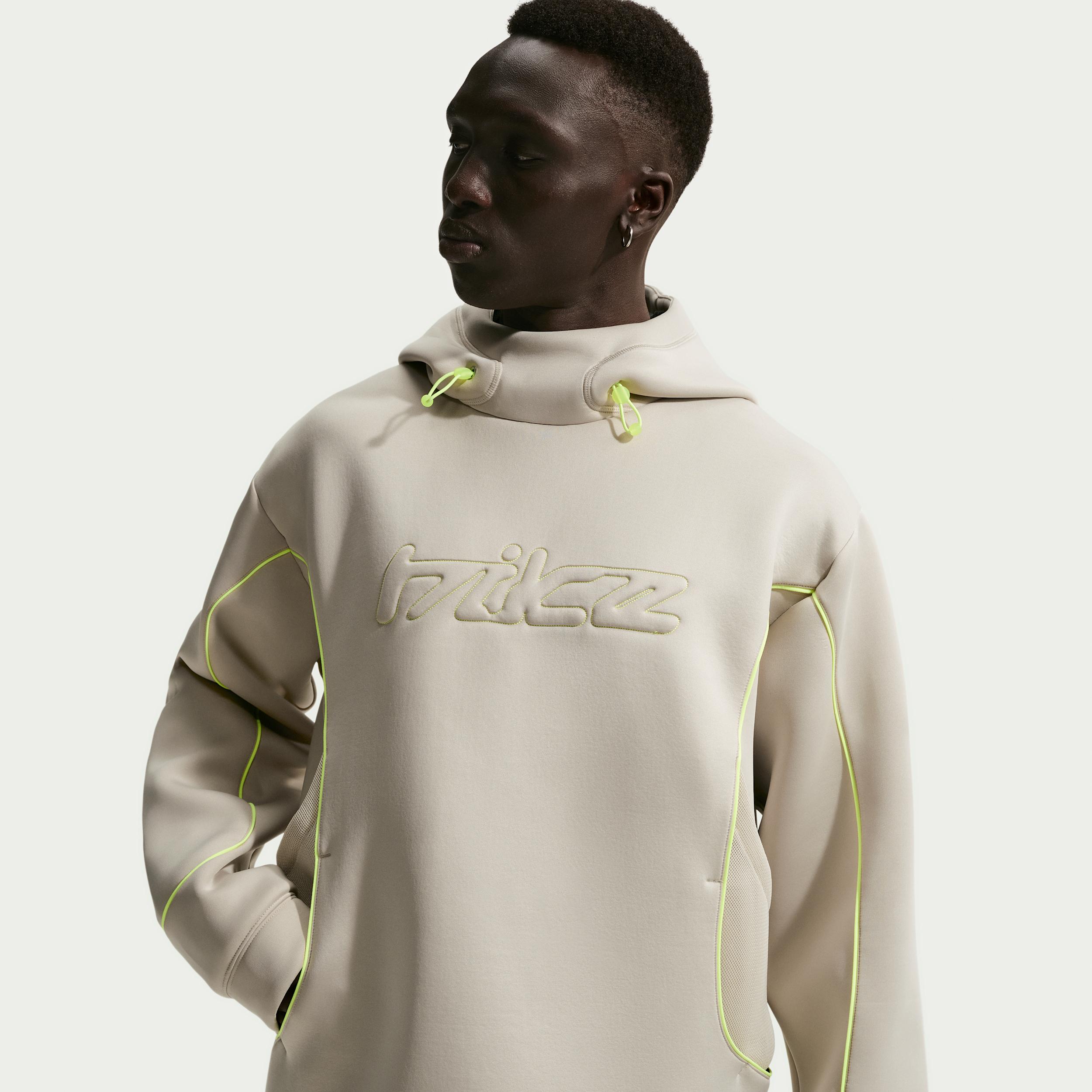 Nike Men's Project F.R.O.G. Bubble Mesh Pullover Hoodie by NIKE