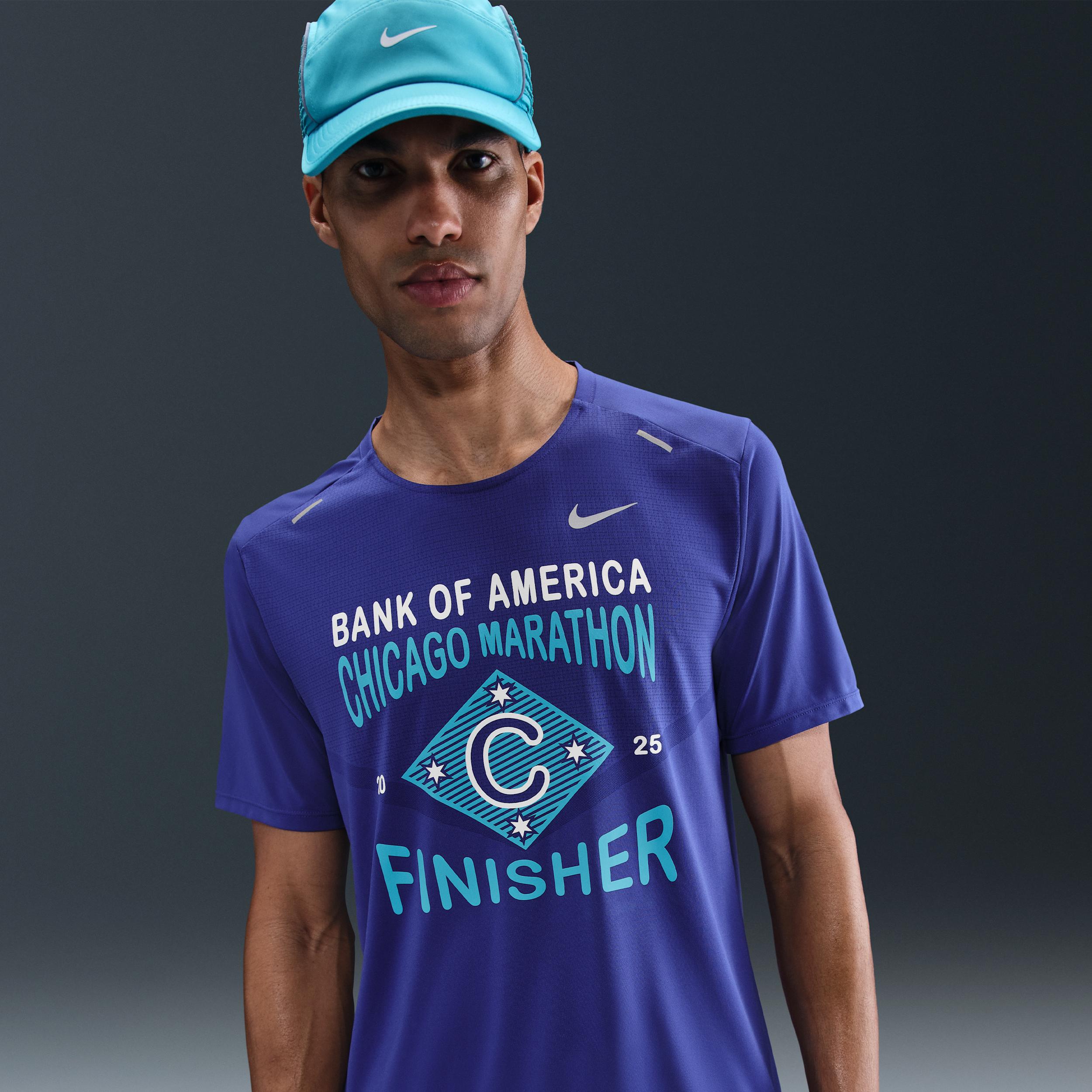 Nike Men's Rise 365 Dri-FIT Short-Sleeve Running Top by NIKE