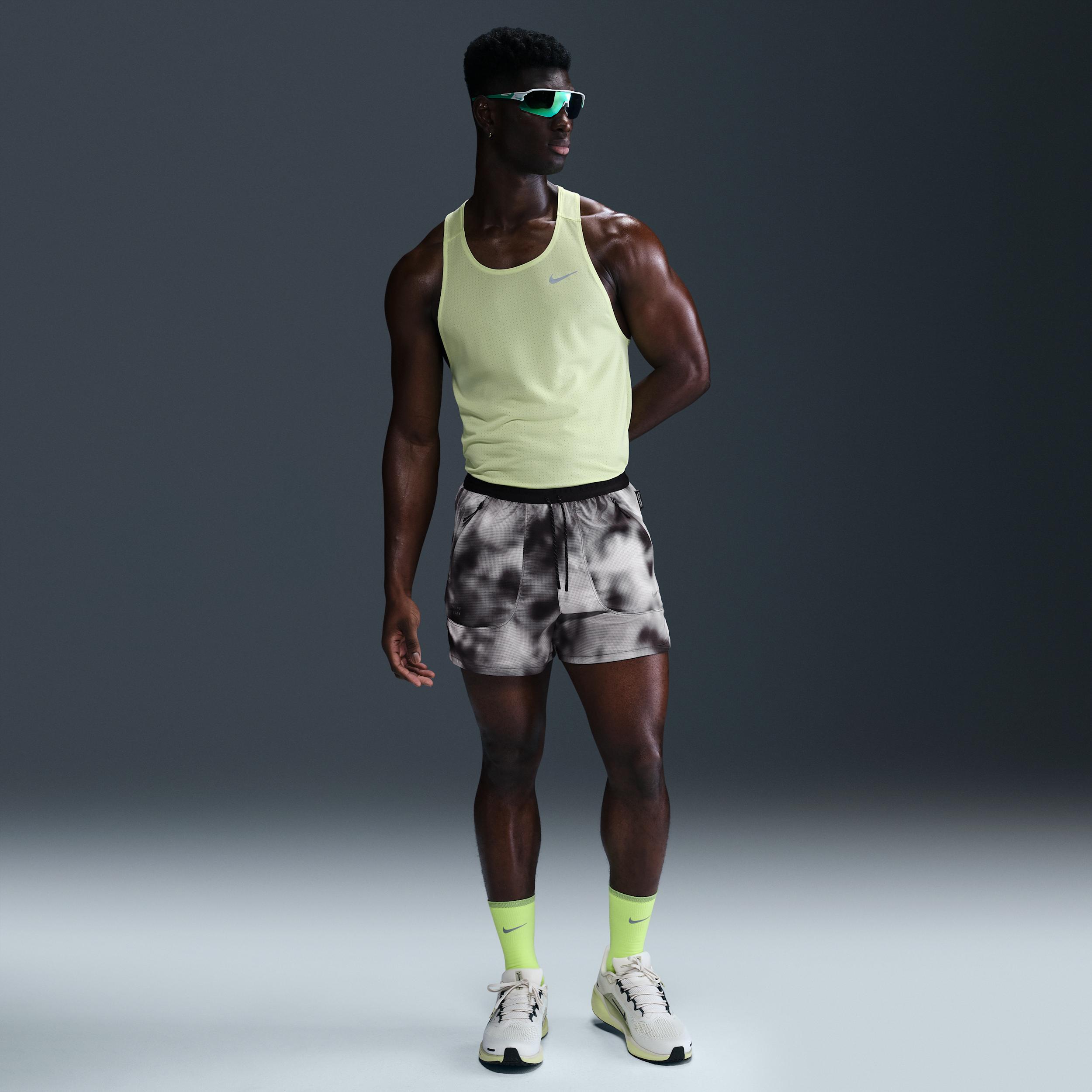 Nike Men's Running Division Breathe Dri-FIT ADV 4" Brief-Lined Running Shorts by NIKE Nike Men's Running Division Breathe Dri-FIT ADV 4" Brief-Lined Running Shorts by NIKE