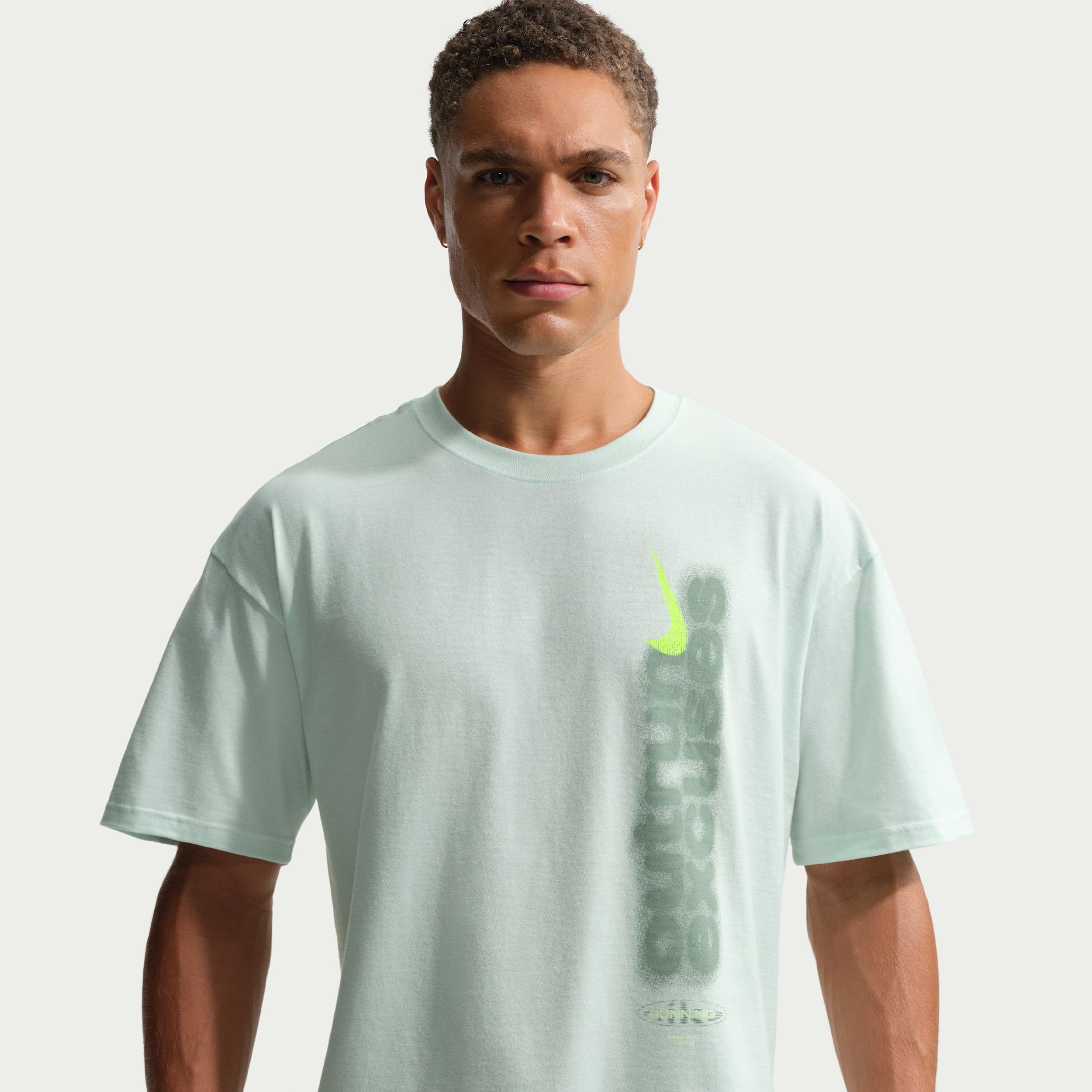 Nike Men's Short-Sleeve Running T-Shirt by NIKE