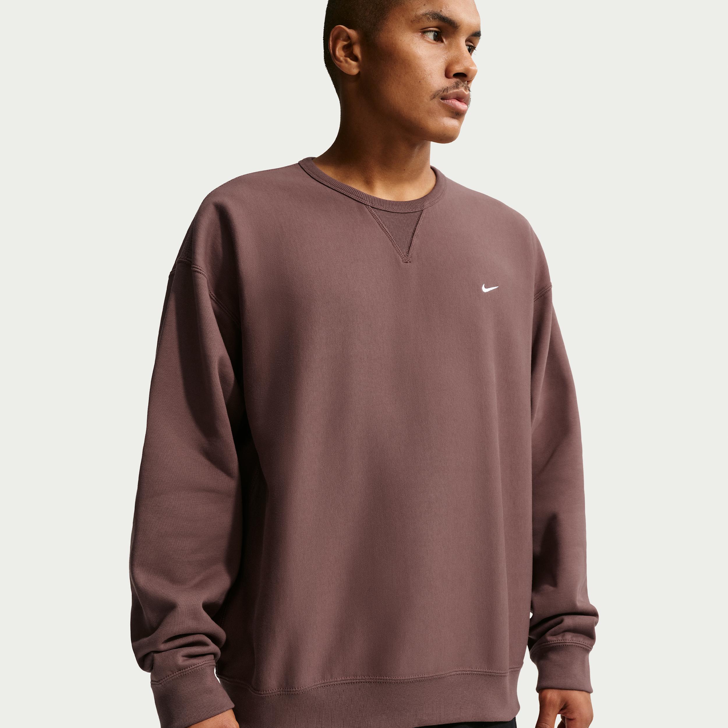 Nike Men's Solo Swoosh Fleece Crew by NIKE