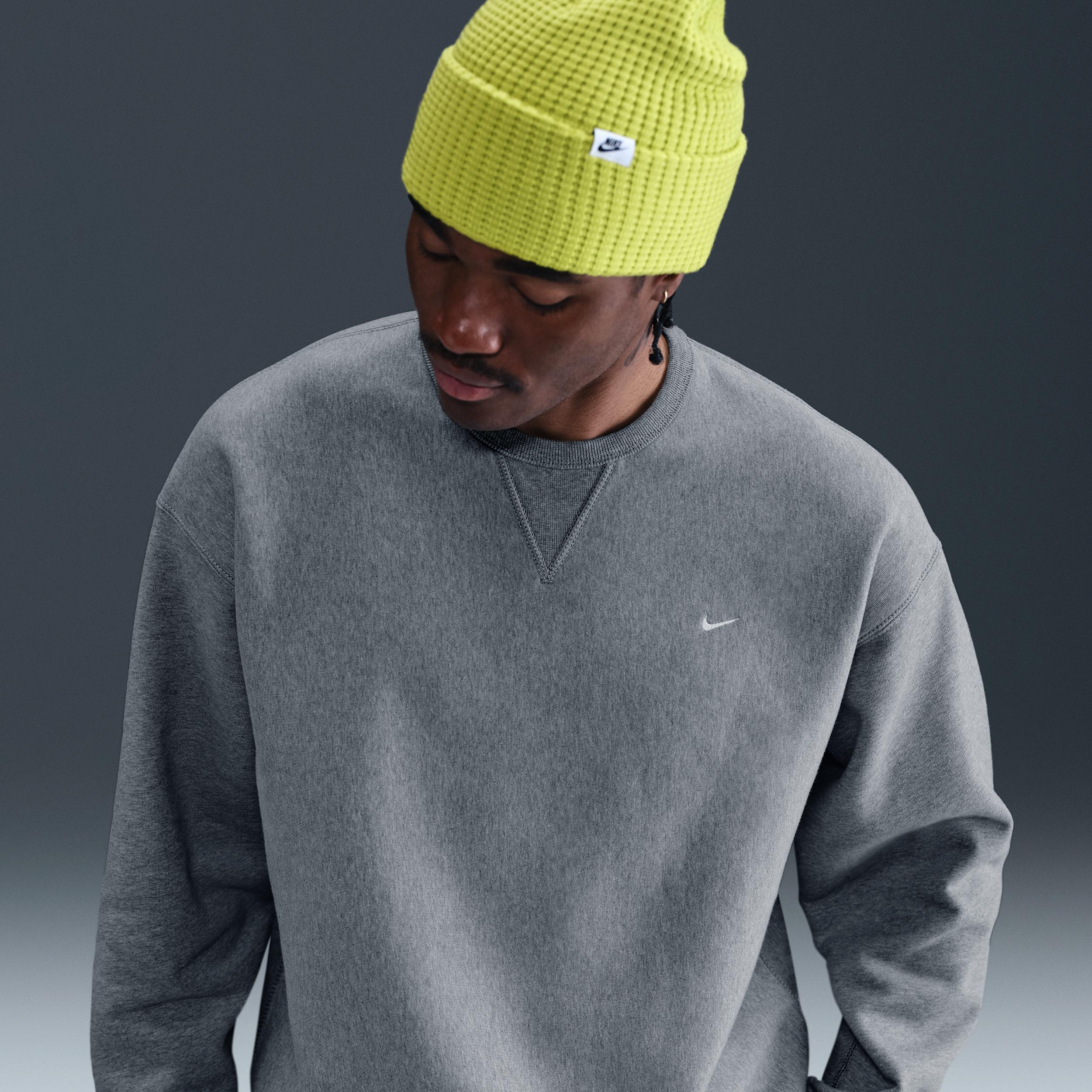 Nike Men's Solo Swoosh Fleece Crew by NIKE