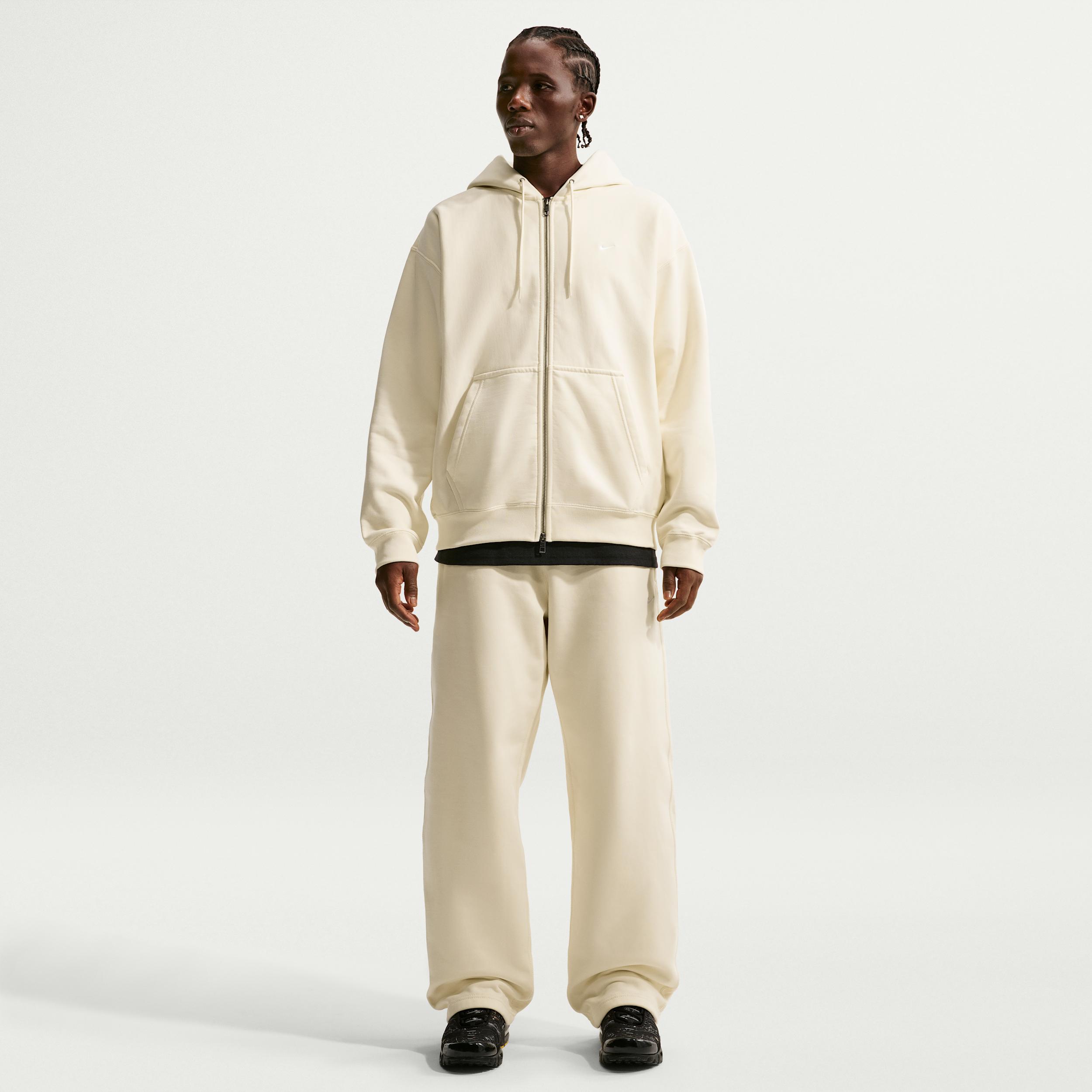 Nike Men's Solo Swoosh Fleece Open-Hem Pants by NIKE