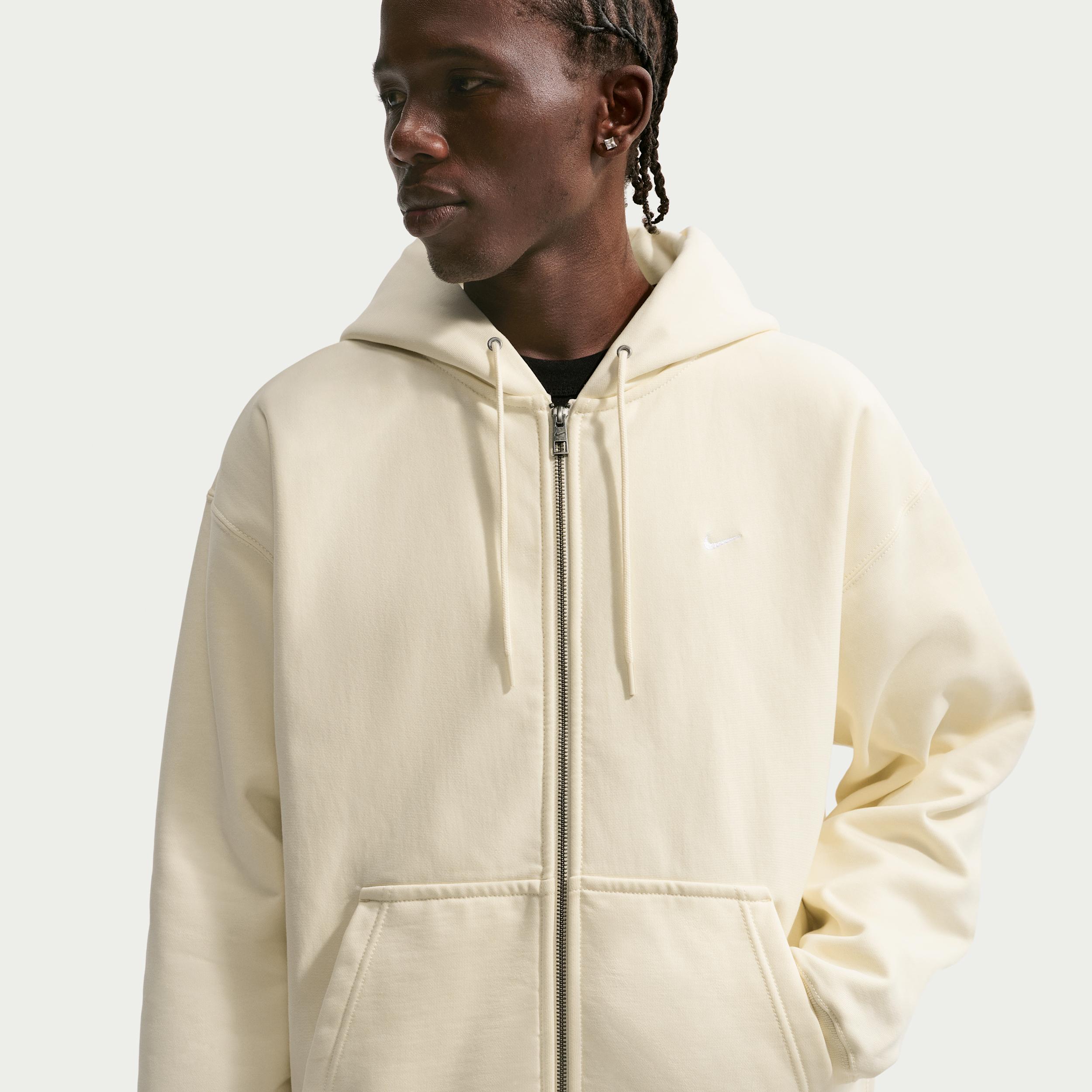 Nike Men's Solo Swoosh Full-Zip Fleece Hoodie by NIKE