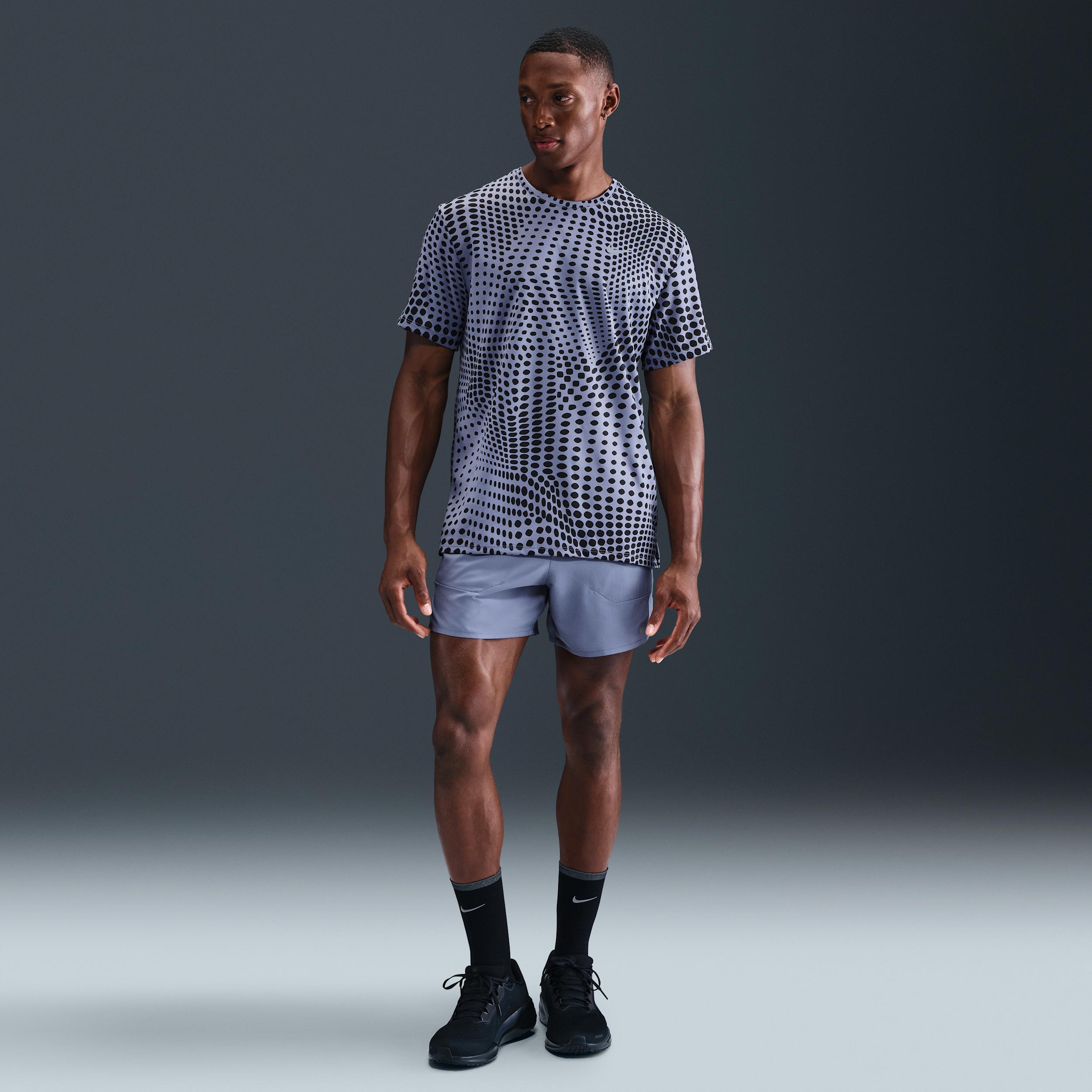 Nike Men's Stride Dri-FIT 5" Brief-Lined Running Shorts by NIKE