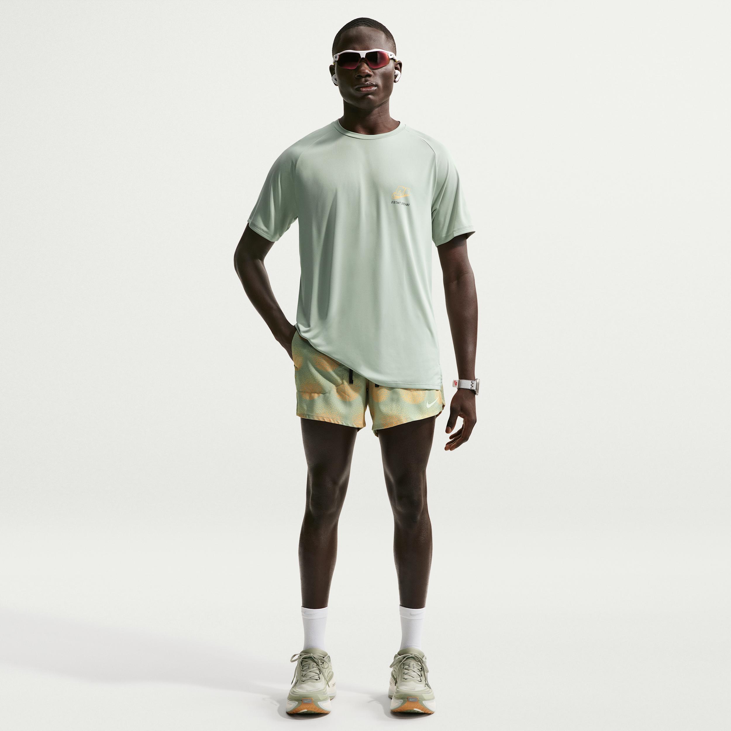 Nike Men's Stride Dri-FIT 5" Brief-Lined Running Shorts by NIKE