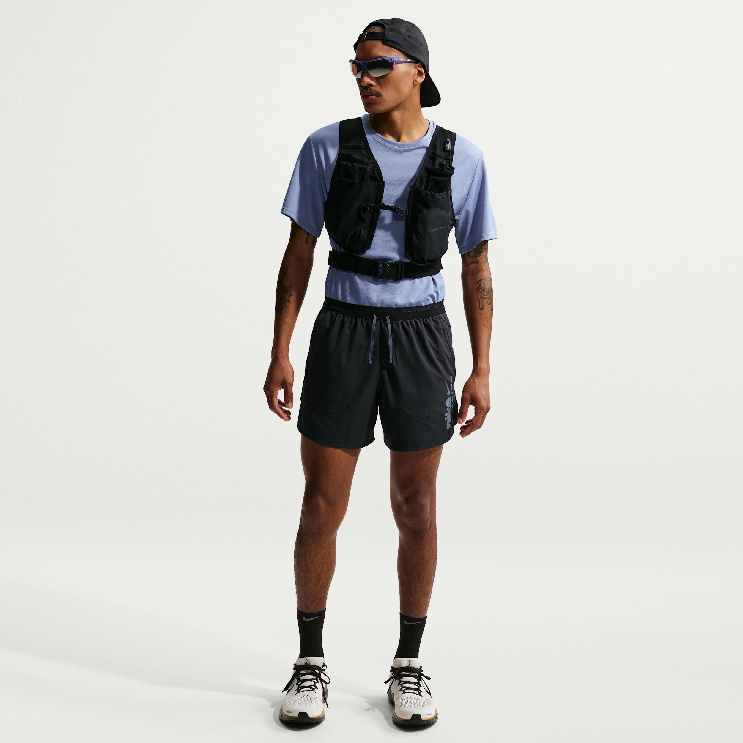 Nike Men's Stride Dri-FIT 5" Brief-Lined Running Shorts by NIKE