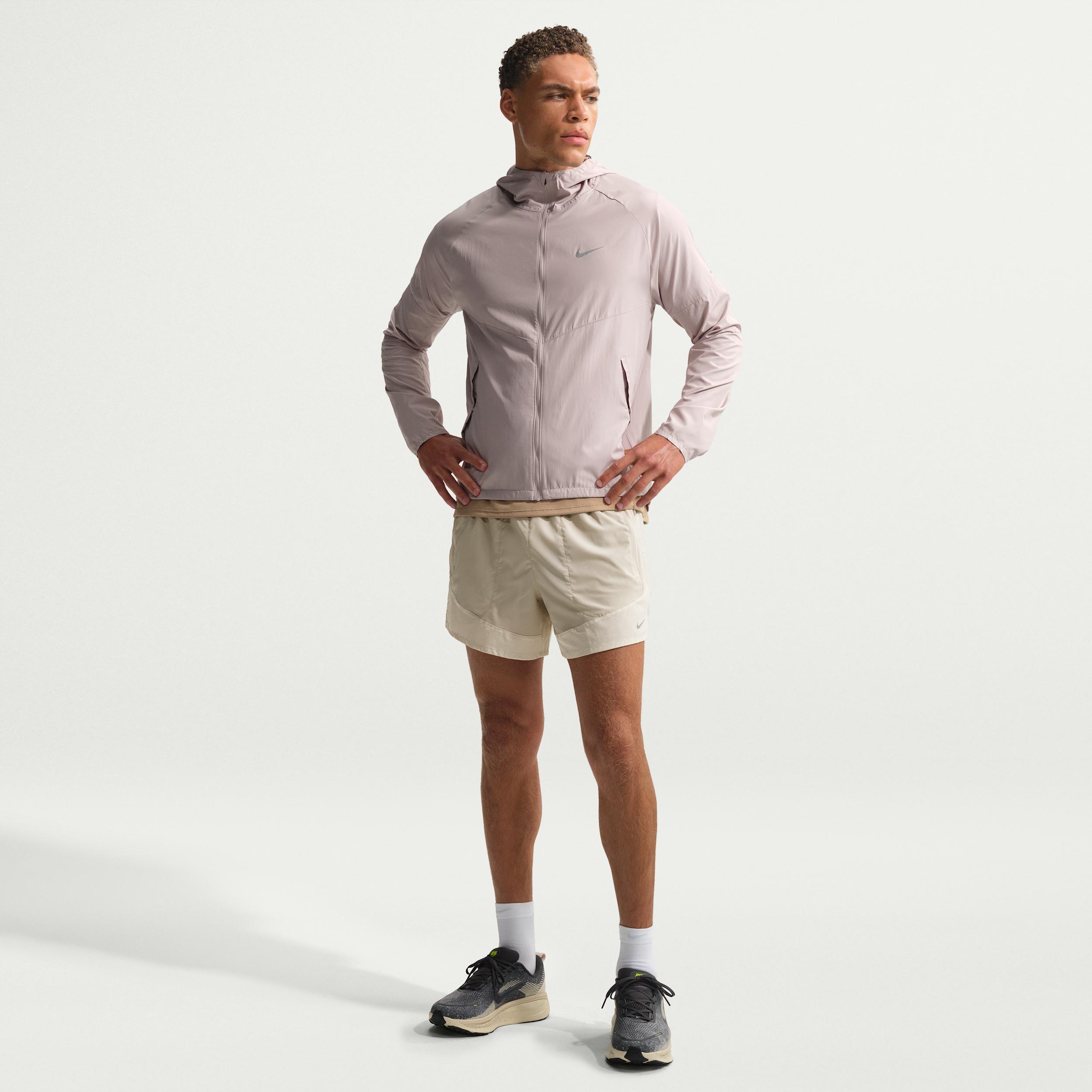 Nike Men's Stride Plus Dri-FIT 5" Brief-Lined Running Shorts by NIKE